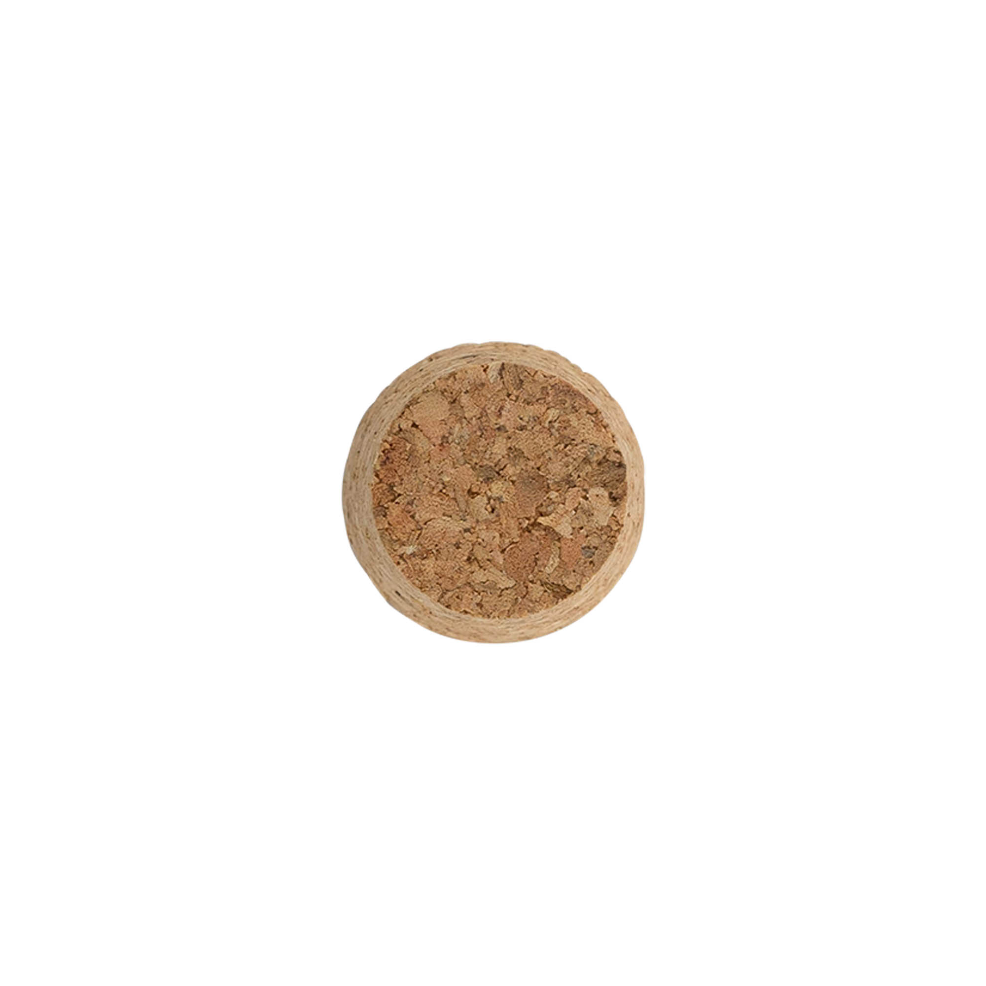 Kärkipää 21-26 x 27, puristuskorkki, beige, suulle: korkki