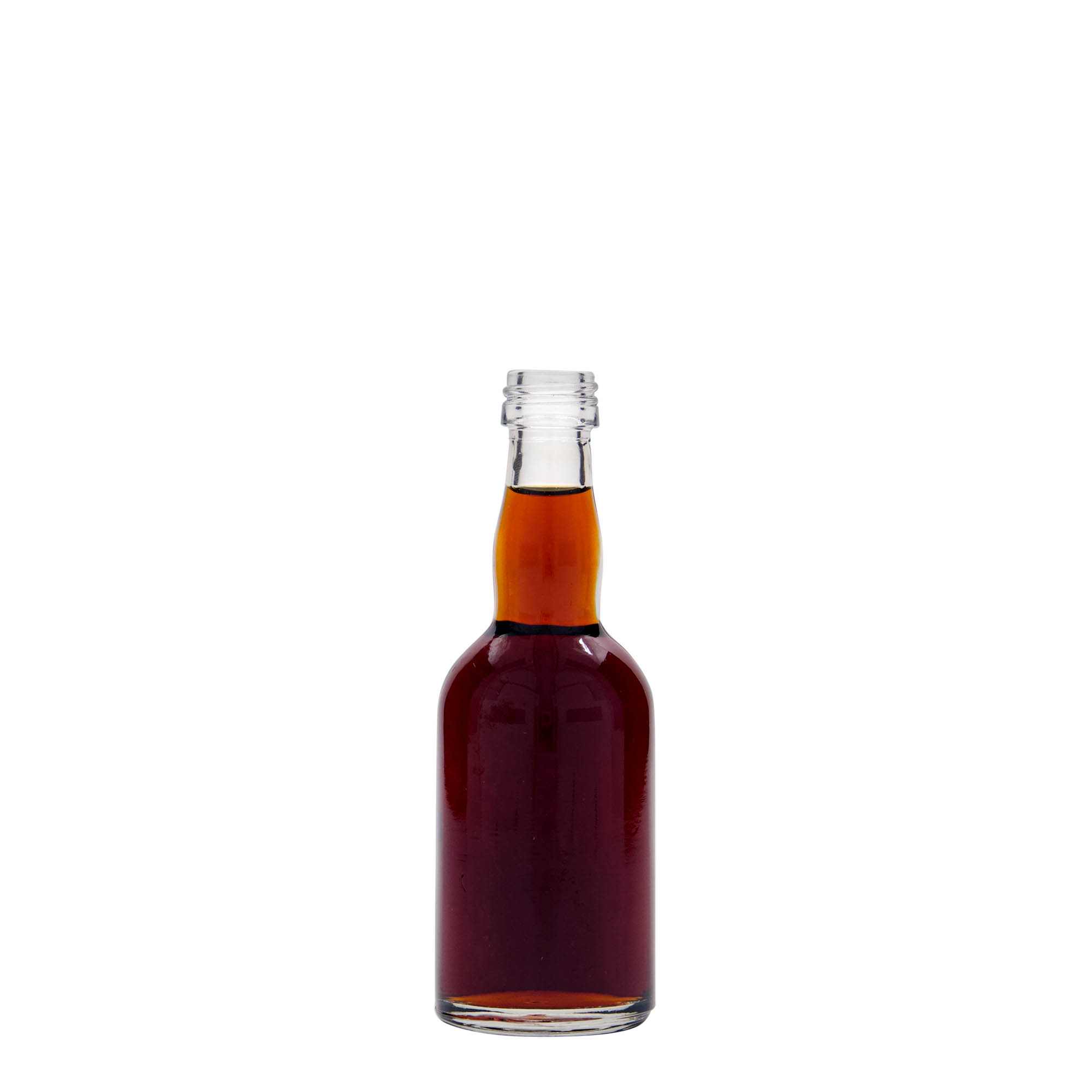 50 ml lasipullo 'Proba', suuaukko: PP 18