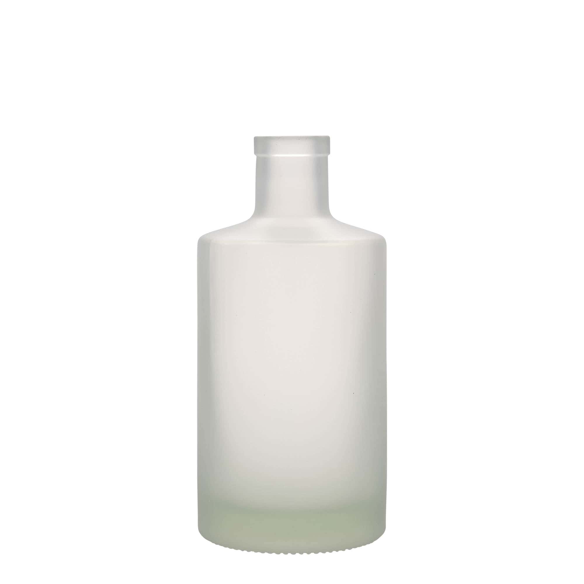 500 ml lasipullo 'Caroline', huurrettu, suu: korkki 500 ml lasipullo 'Caroline', huurrettu, suu: korkki