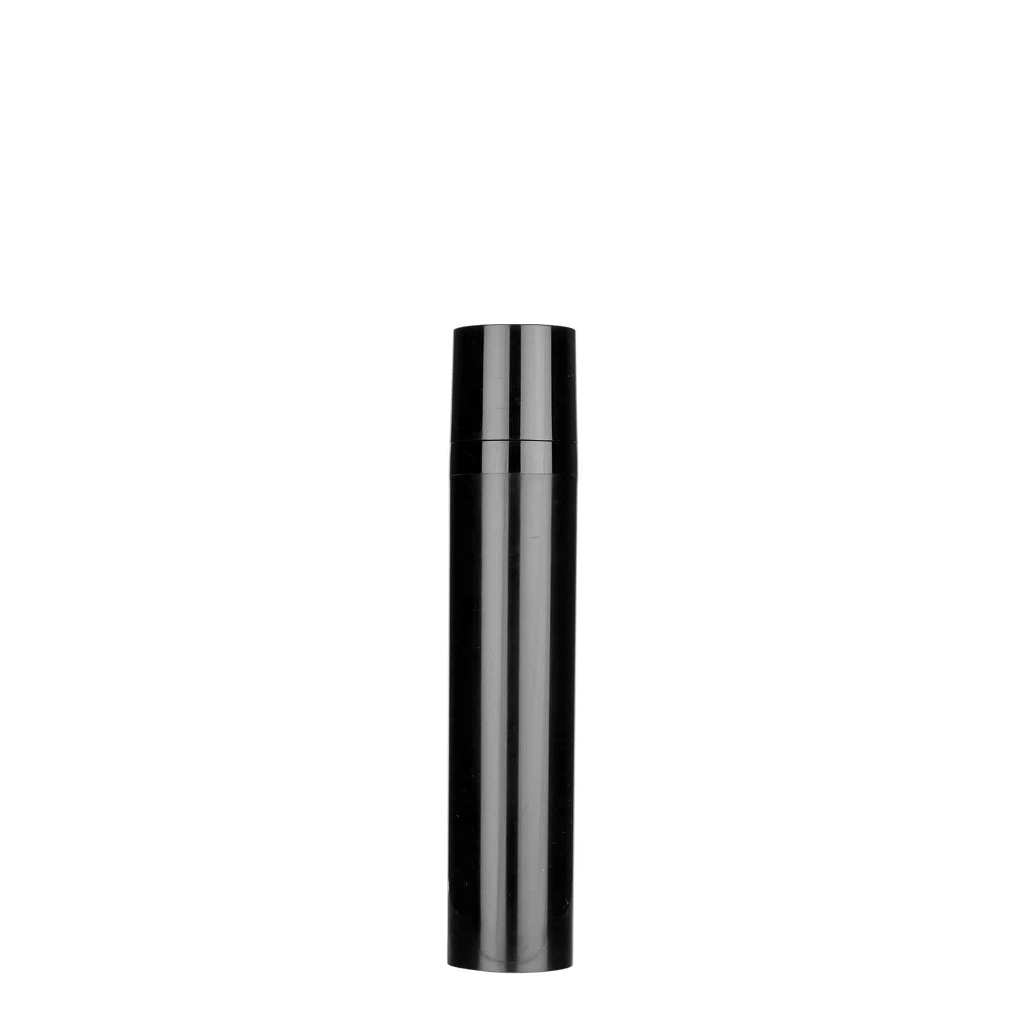 50 ml Airless-annostelija 'Micro', PP-muovi, musta