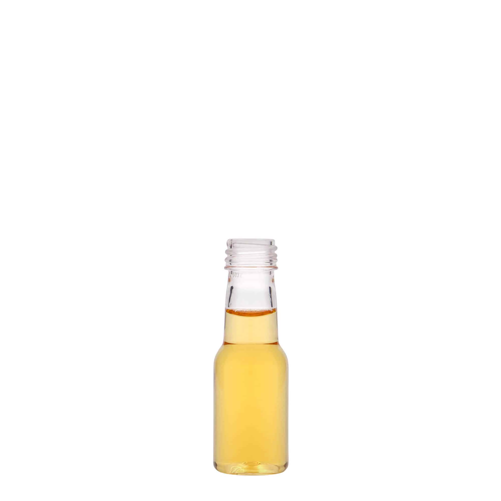 20 ml PET-pullo 'Theo', muovi, suu: PP 18