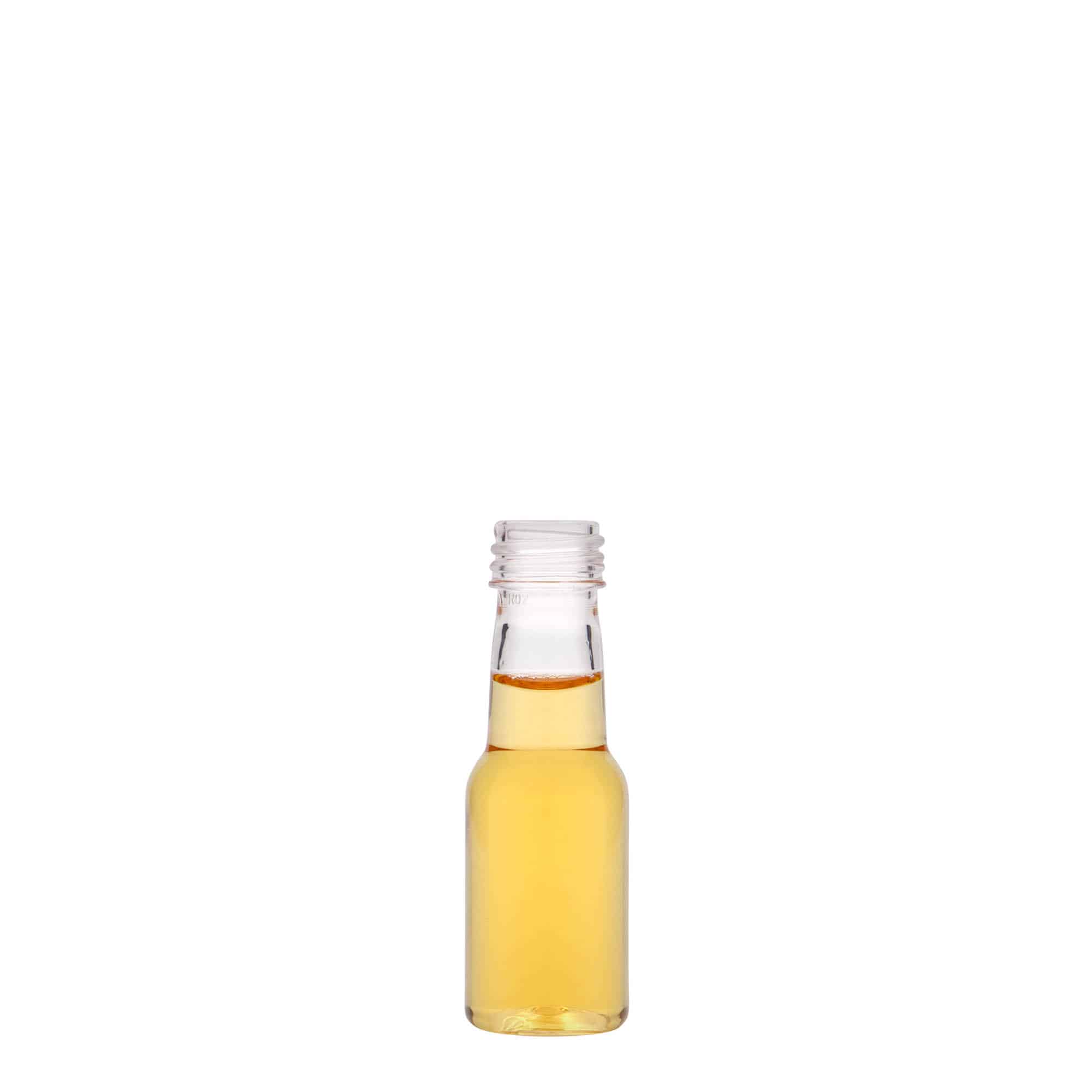 20 ml PET-pullo ”Theo”, muovia, suuaukko: PP 18