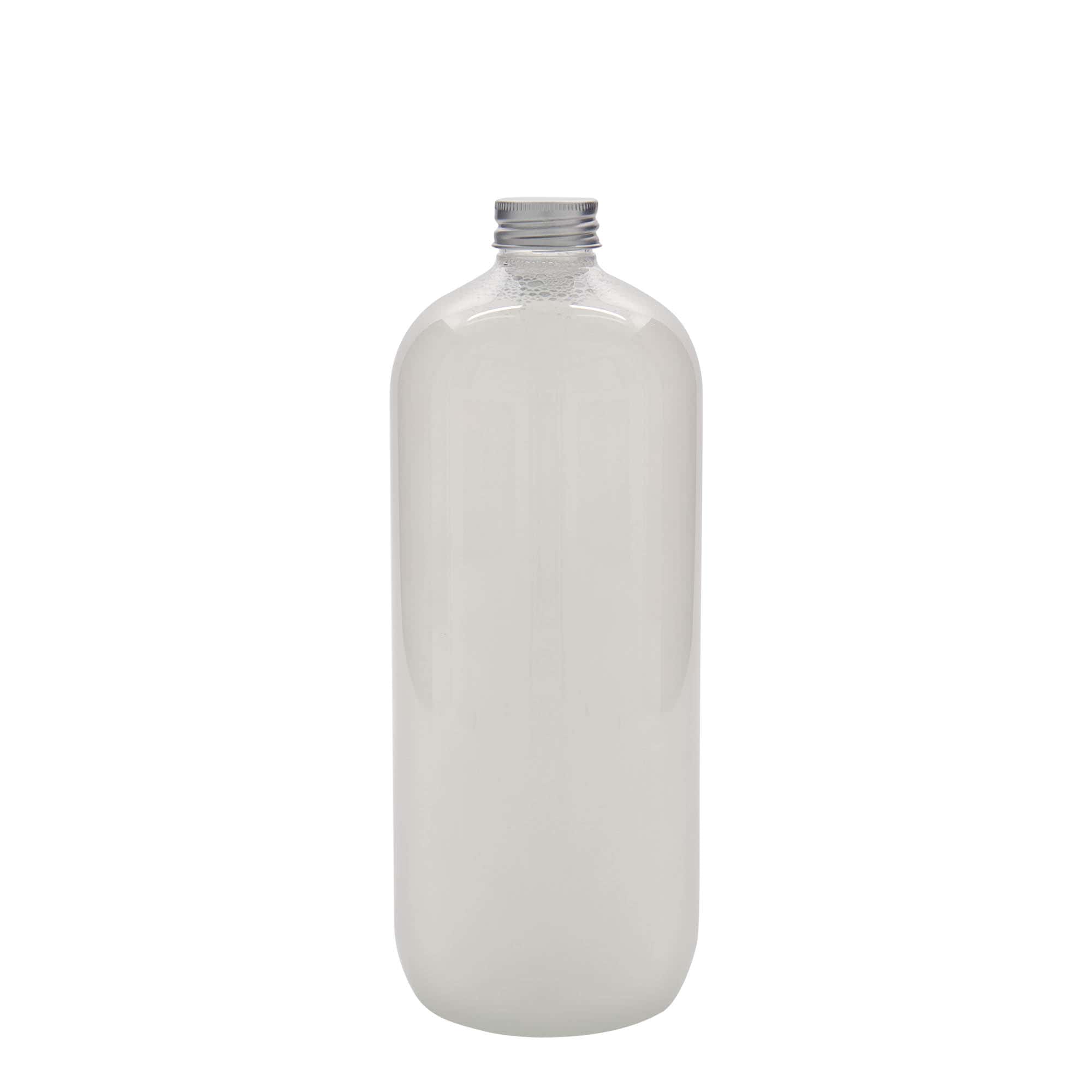 1 000 ml PET-pullo 'Boston', muovia, suuaukko: 28/410