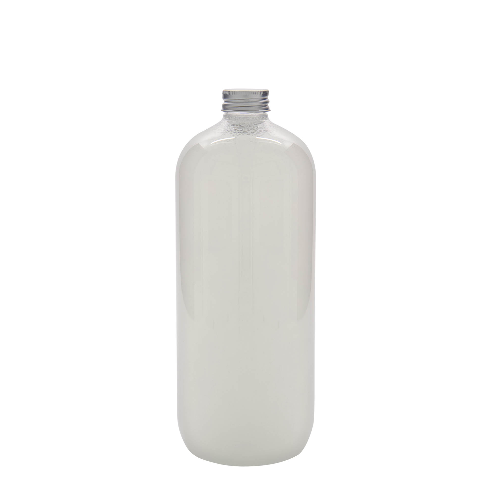1 000 ml PET-pullo 'Boston', muovia, suuaukko: 28/410 1 000 ml PET-pullo 'Boston', muovia, suuaukko: 28/410