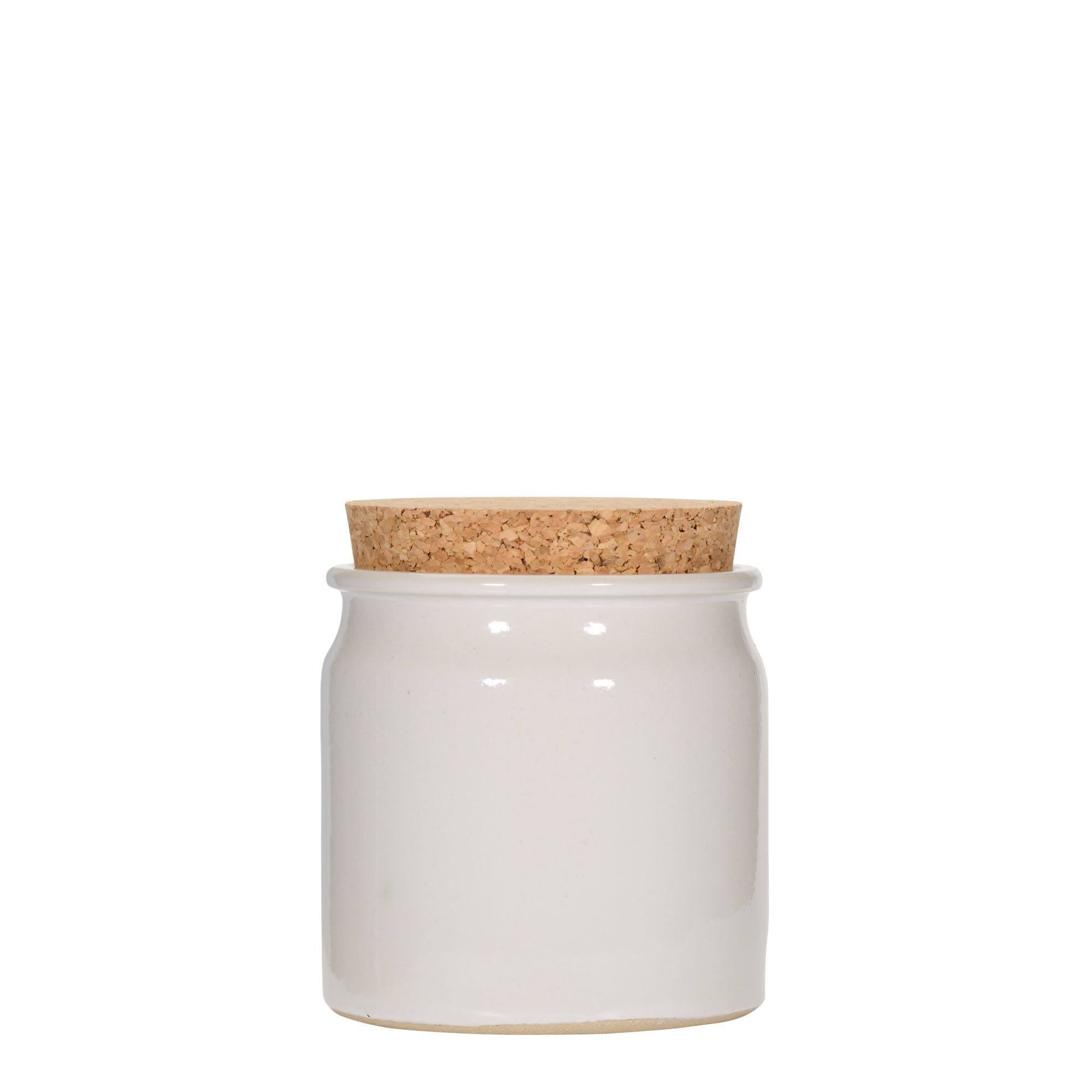 160 ml saviruukku, keramiikka, valkoinen, suuaukko: korkki 160 ml saviruukku, keramiikka, valkoinen, suuaukko: korkki