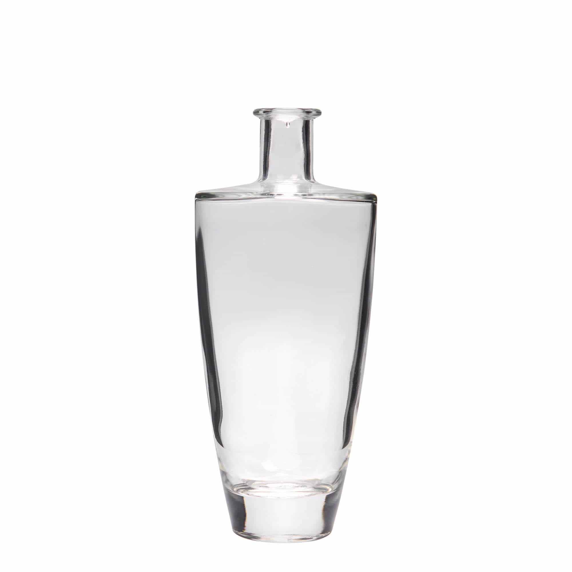 500 ml lasipullo 'Vanessa', soikea, suu: korkki 500 ml lasipullo 'Vanessa', soikea, suu: korkki