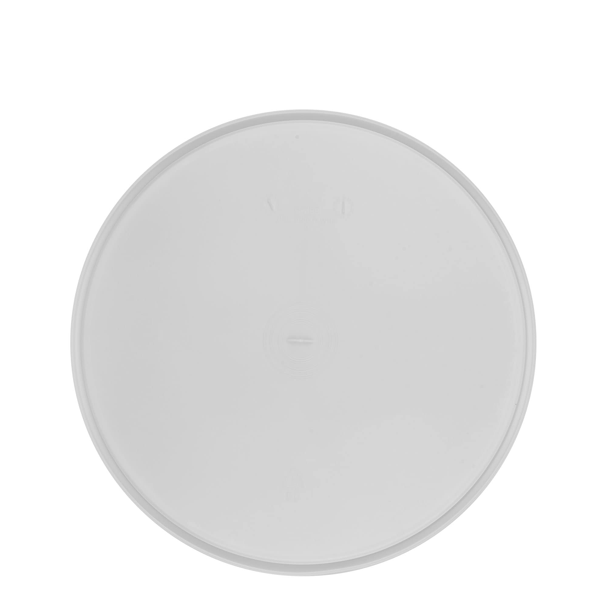Kansi 20 l ämpärille, PP-muovi, valk.