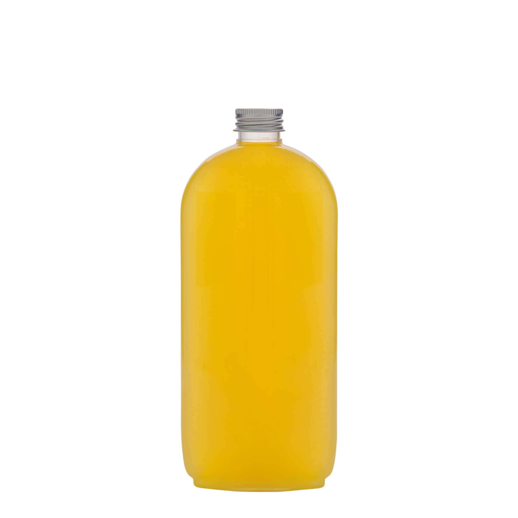 500 ml PET-pullo 'Iris', soikea, muovi, suu: 24/410
