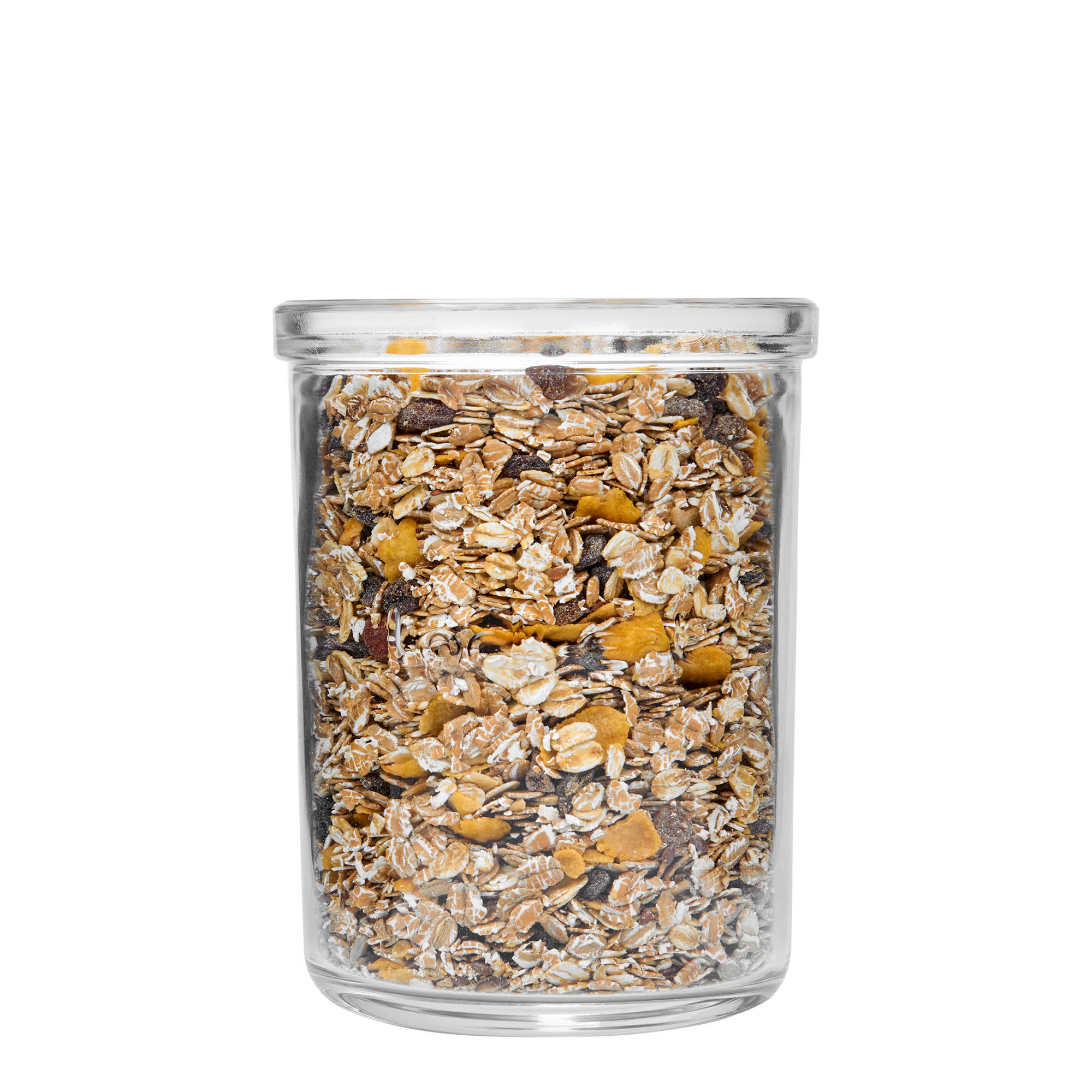 1 000 ml lankakannellinen lasipurkki ”Lock-Eat”, suuaukko: lankakannellinen suljin
