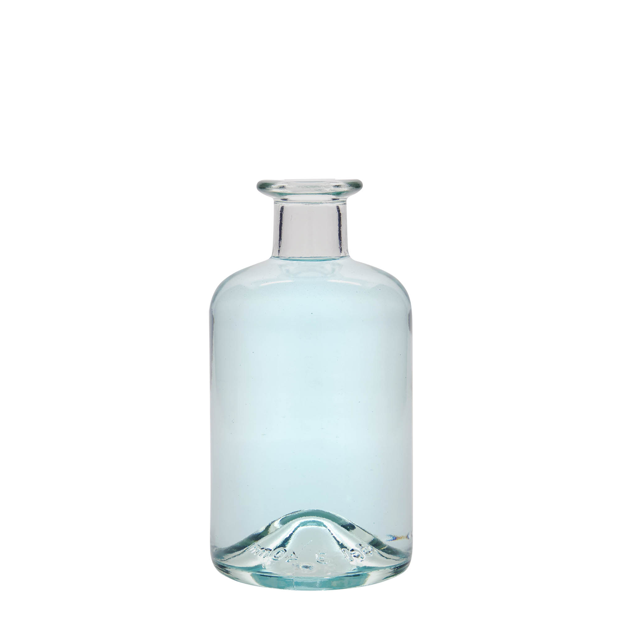 350 ml apteekkarin lasipullo, suu: korkki