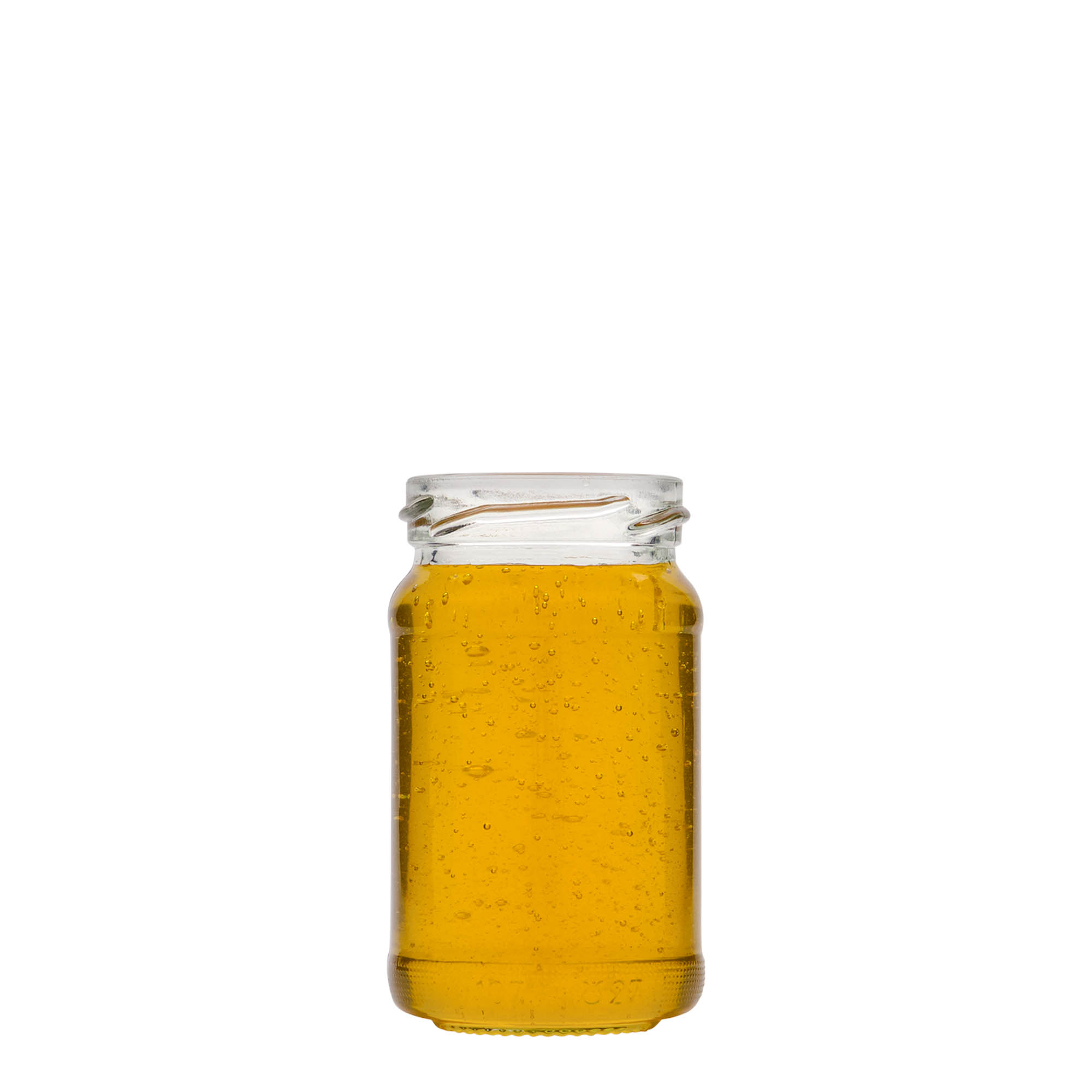 107 ml korkea pyöreä lasi, suuaukko: Twist-Off (TO 48)