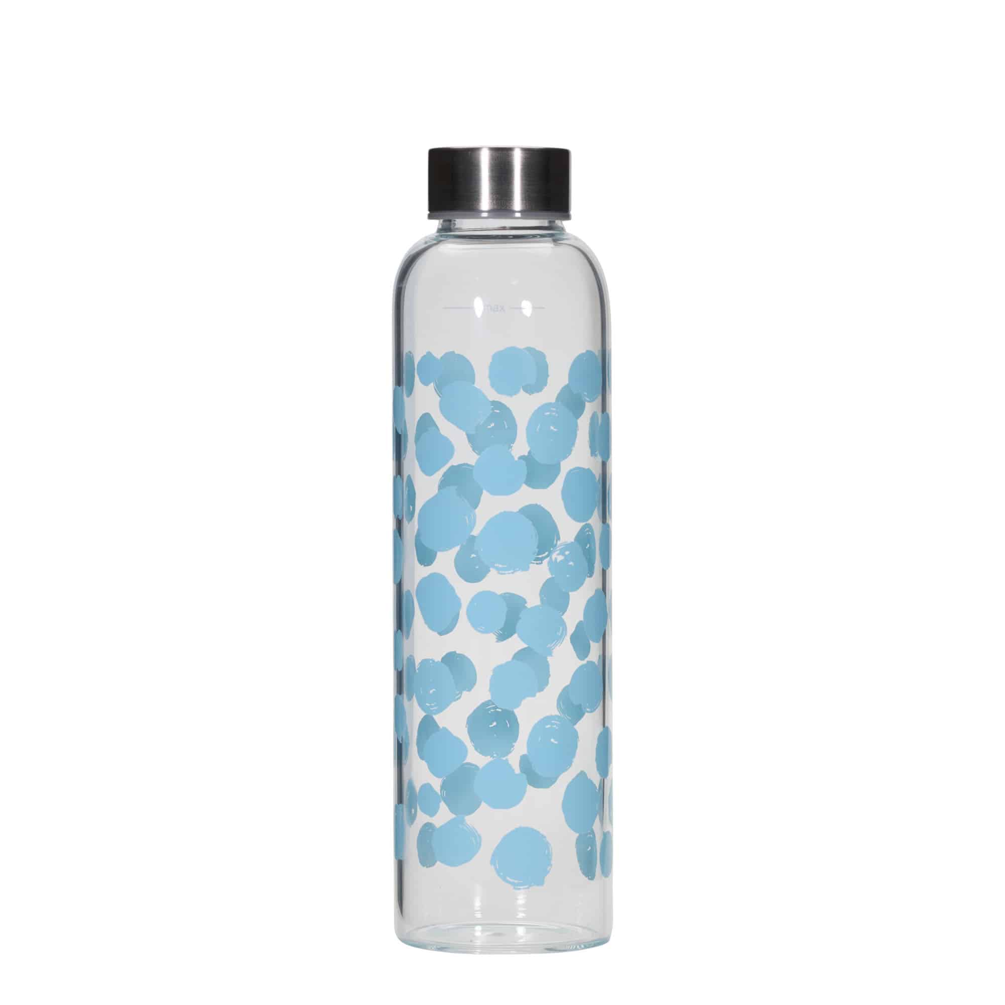 500 ml juomapullo 'Perseus - Siniset pisteet', suuaukko: ruuvikorkki
