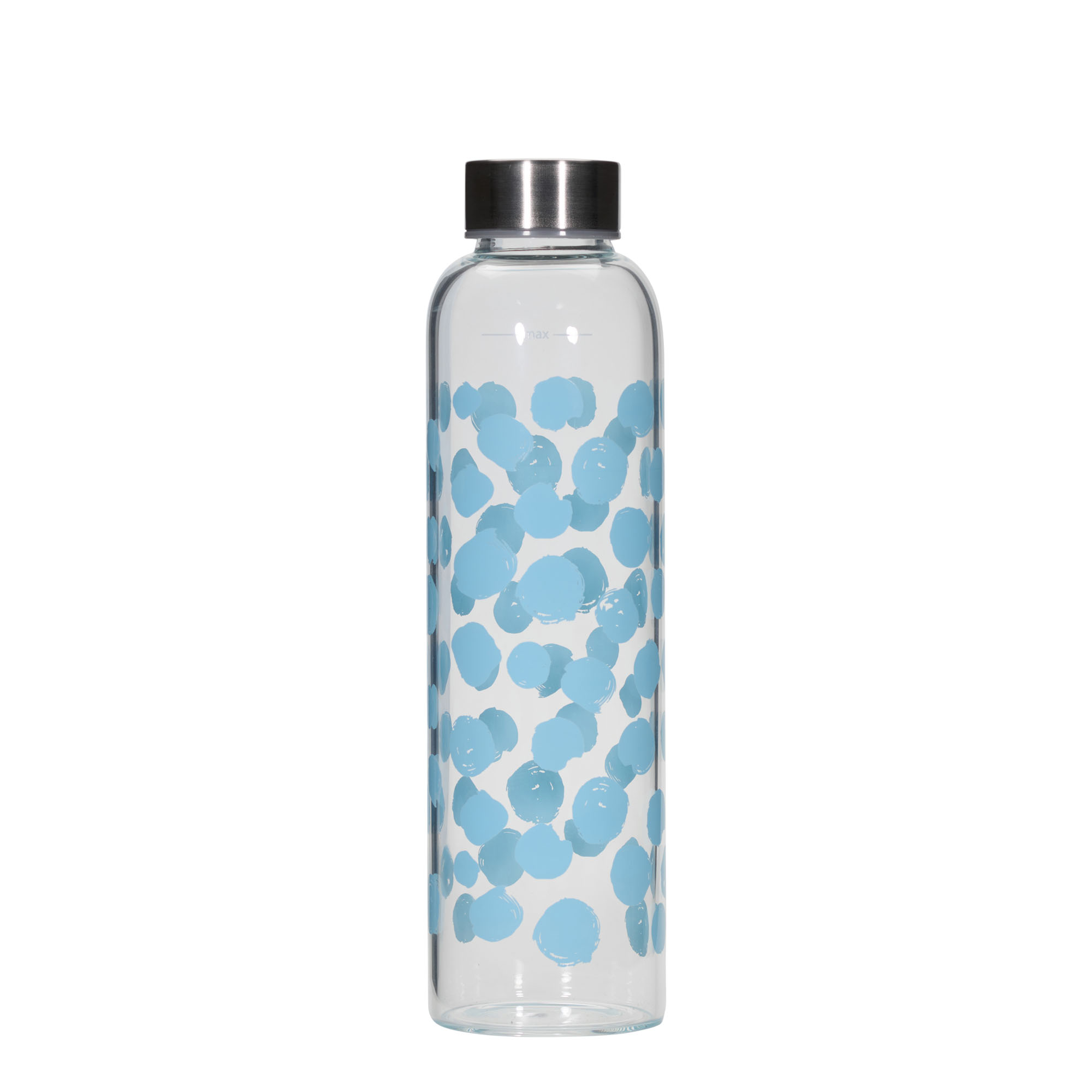 500 ml juomapullo 'Perseus - Siniset pisteet', suuaukko: ruuvikorkki