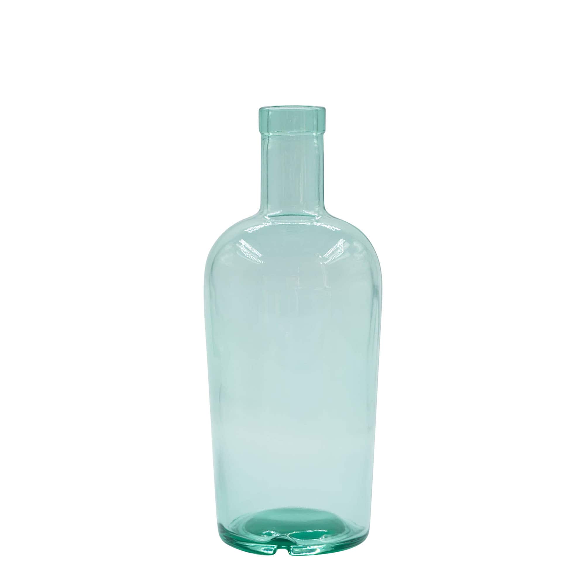 700 ml lasipullo 'Teo Light', suuaukko: korkki