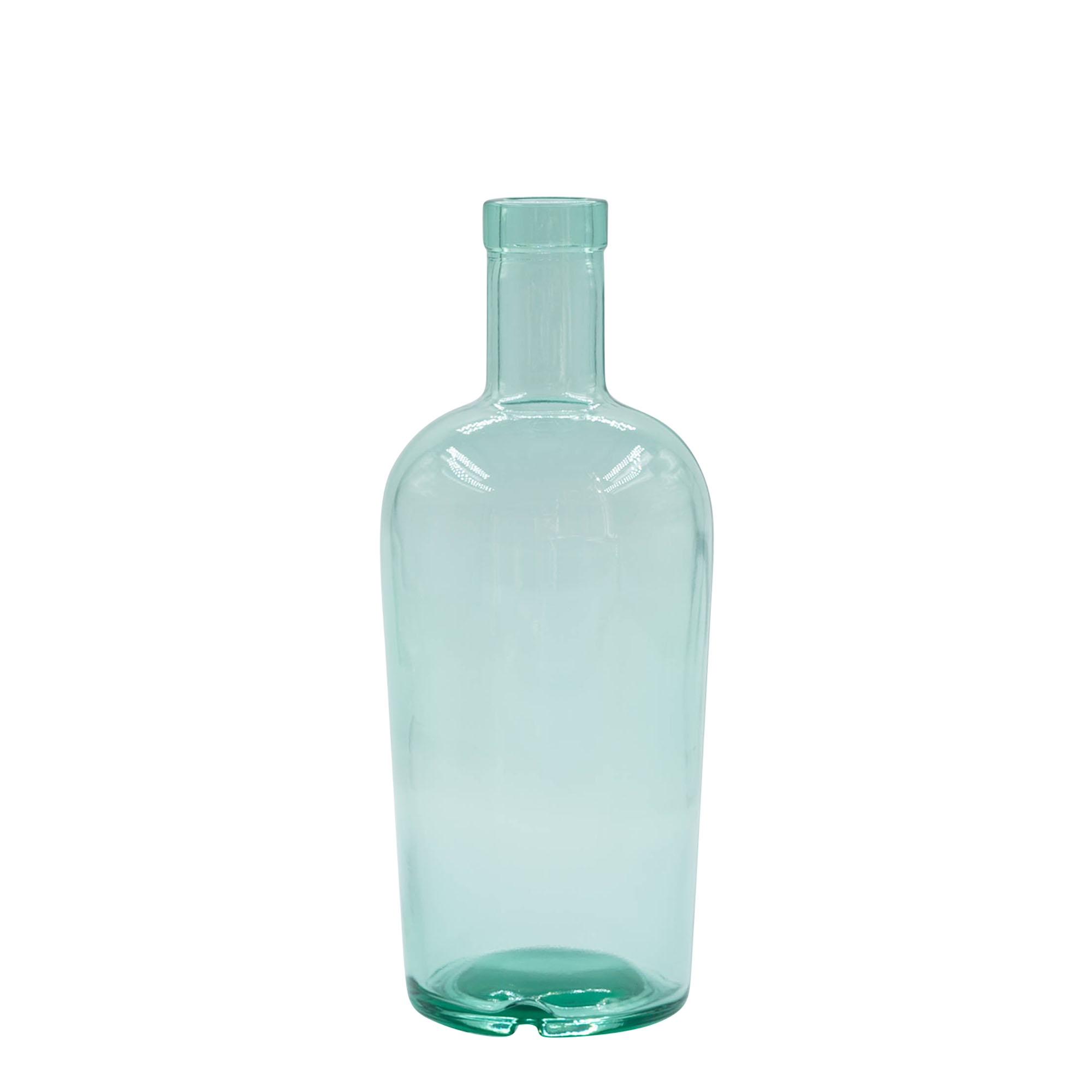700 ml lasipullo 'Teo Light', suuaukko: korkki