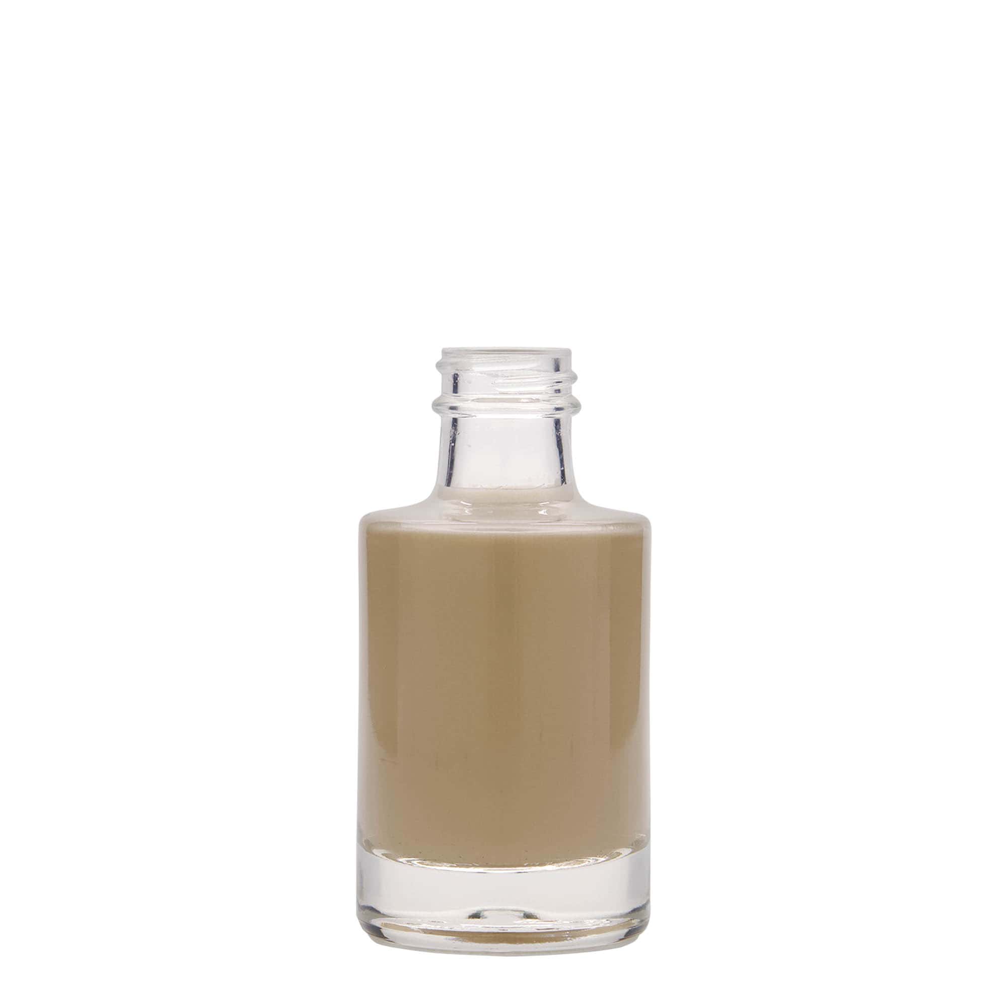 100 ml lasipullo ”Aventura”, suuaukko: GPI 28