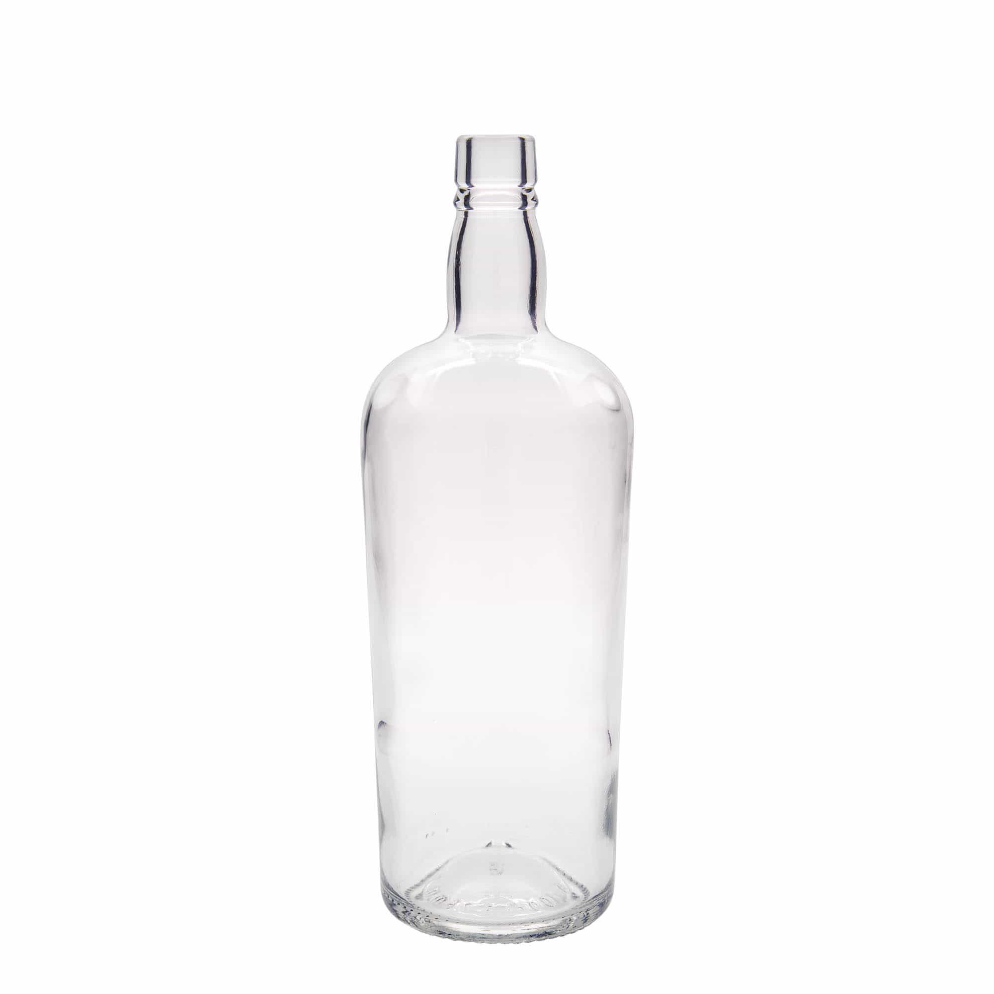 1000 ml lasipullo 'Edinburgh', suu: korkki 1000 ml lasipullo 'Edinburgh', suu: korkki
