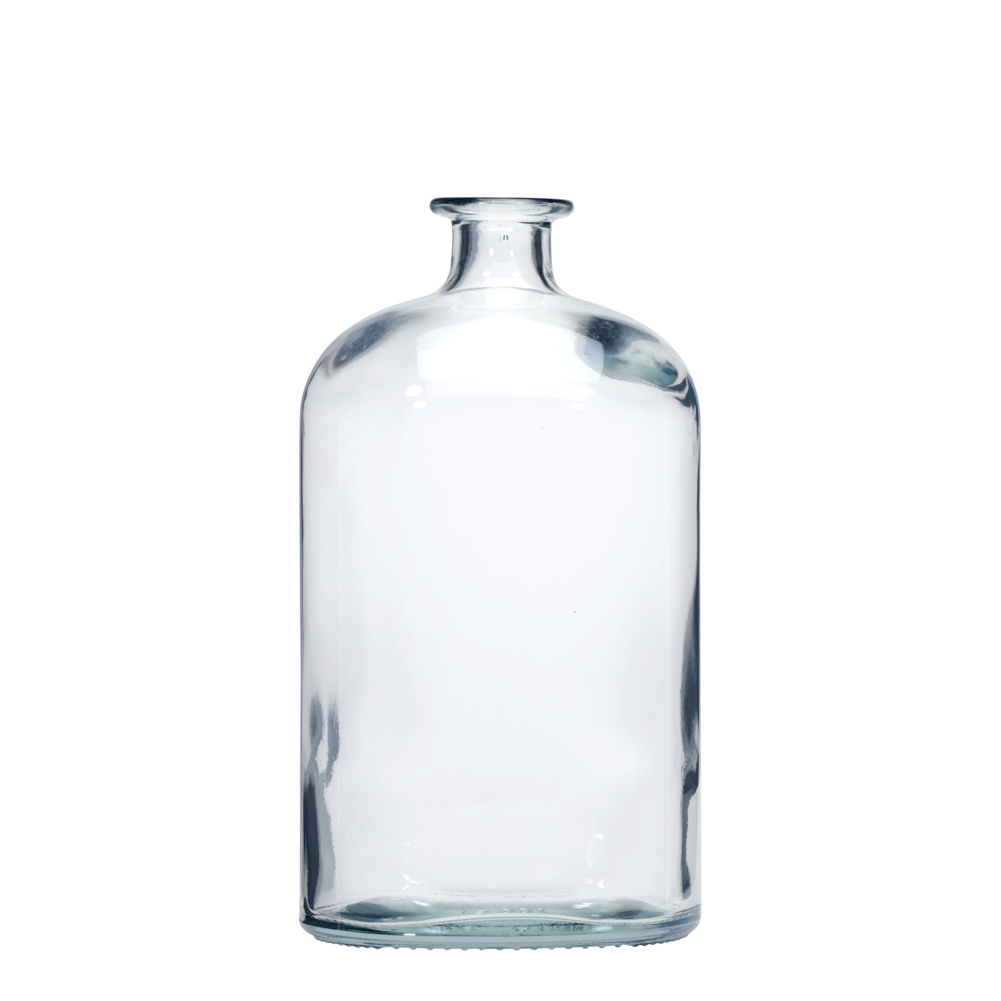 1 000 ml lasipullo 'Dundee', ovaali, suuaukko: korkki 1 000 ml lasipullo 'Dundee', ovaali, suuaukko: korkki
