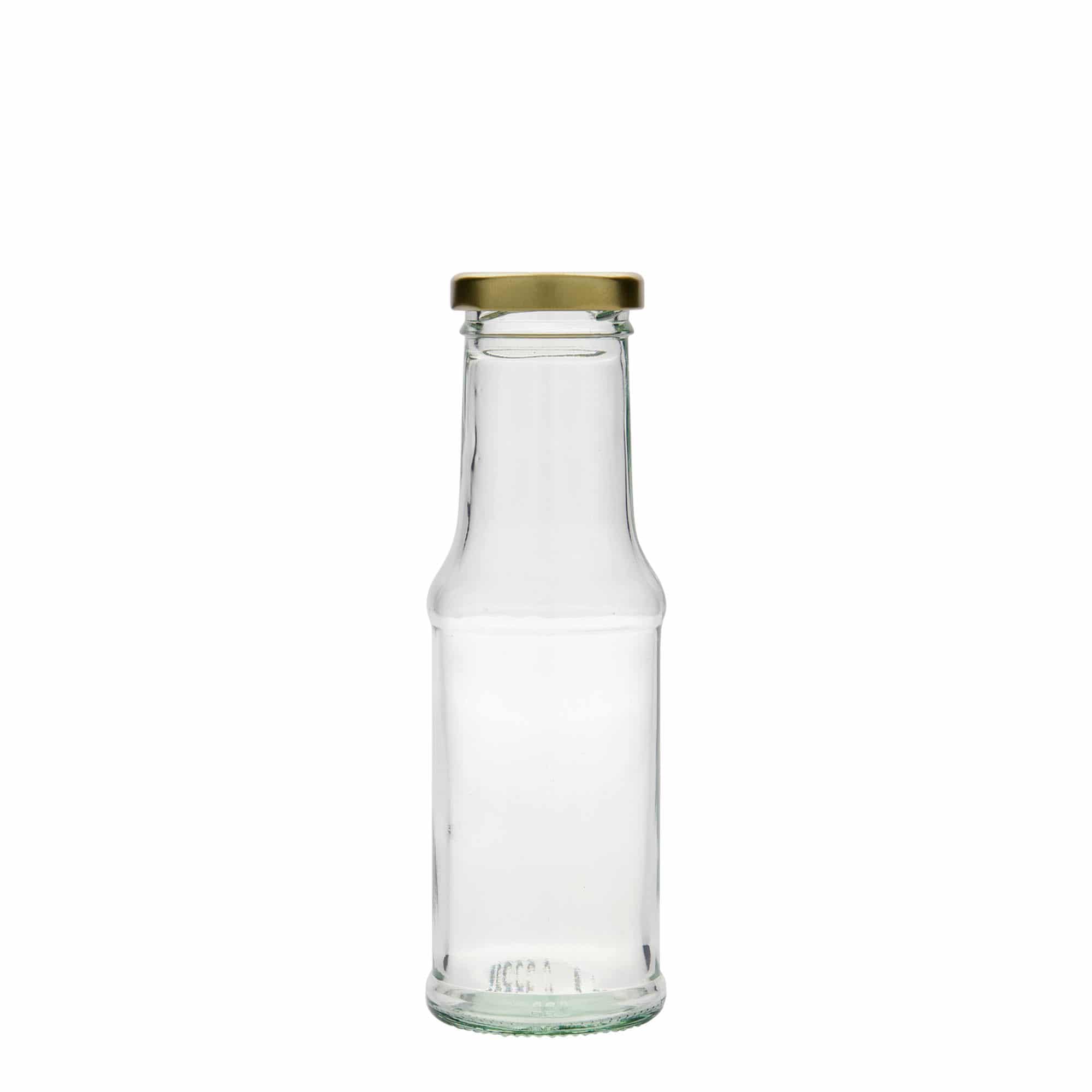 200 ml kastikepullo, lasia, suuaukon tyyppi: Twist-off (TO 43)