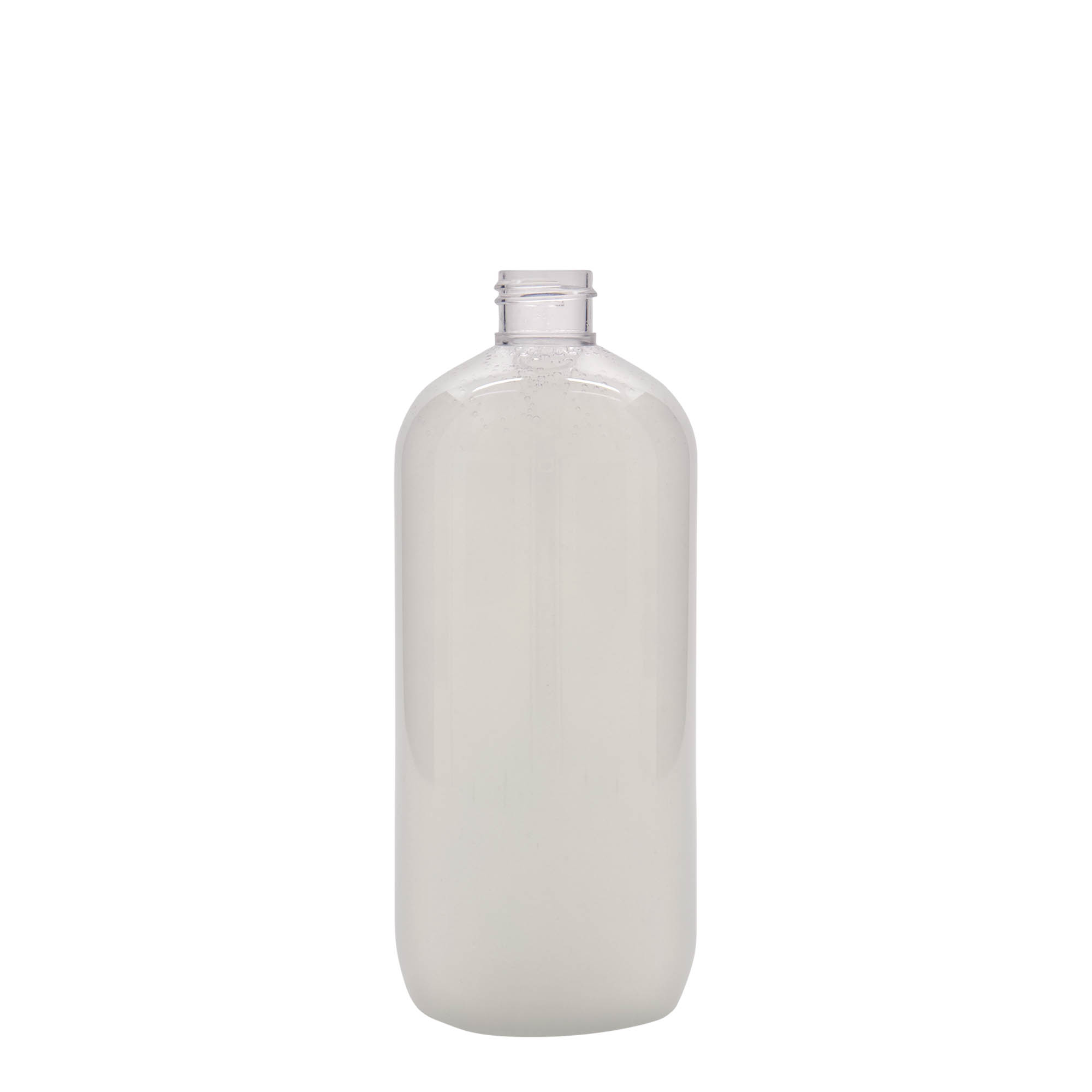 500 ml PET-pullo ”Boston”, muovia, suuaukko: 24/410