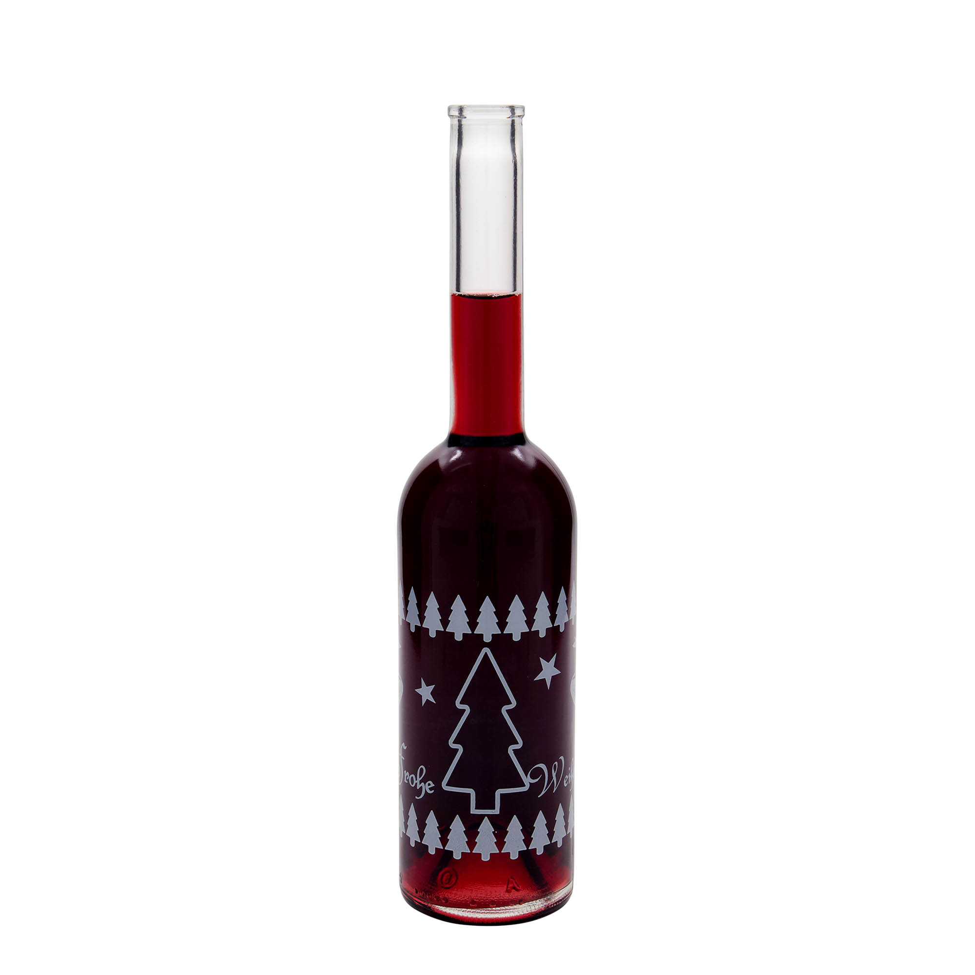 500 ml lasipullo 'Opera', aihe: Klassinen joulu, suuaukko: korkki 500 ml lasipullo 'Opera', aihe: Klassinen joulu, suuaukko: korkki