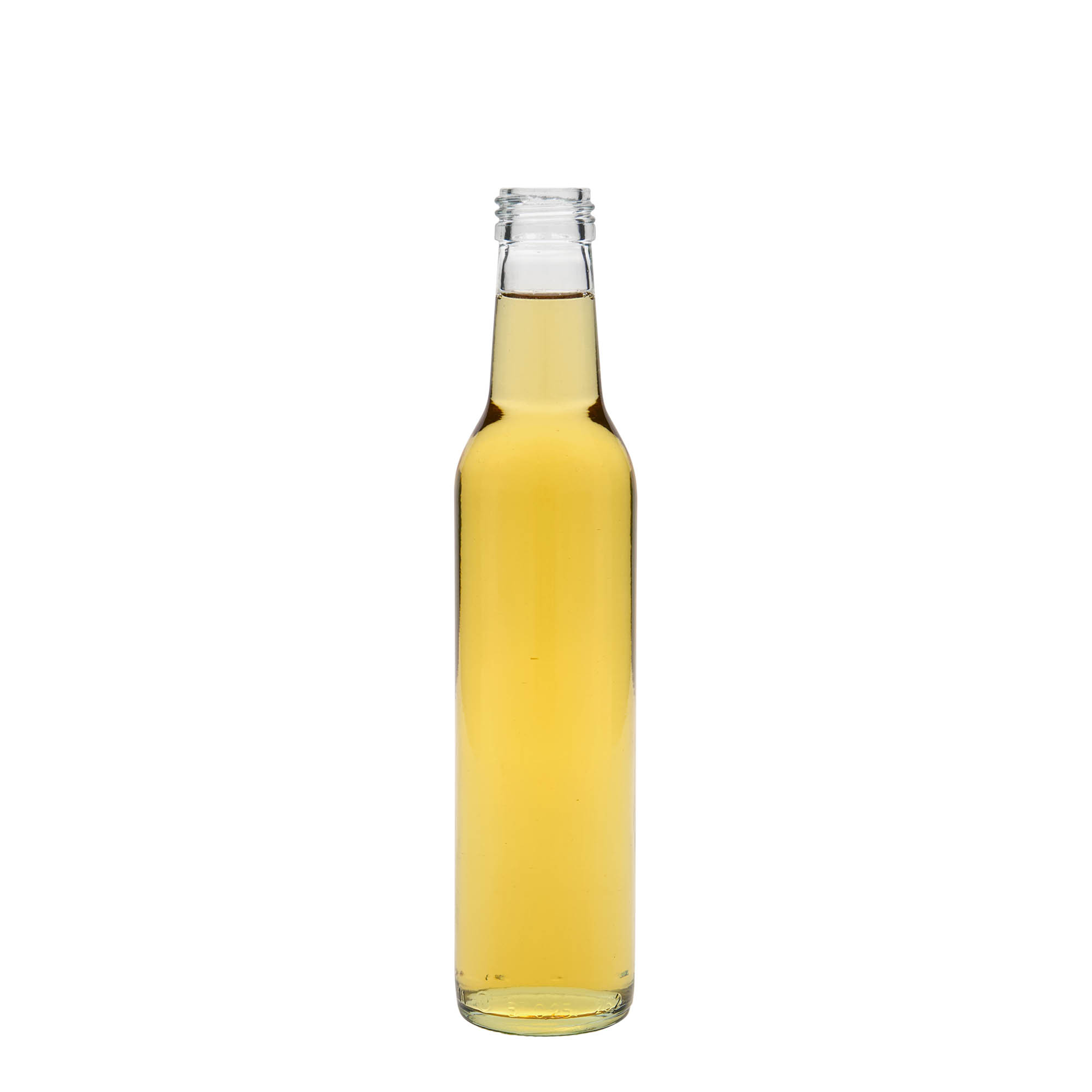 250 ml lasipullo 'Cilindrica', suuaukko: PP 28 250 ml lasipullo 'Cilindrica', suuaukko: PP 28