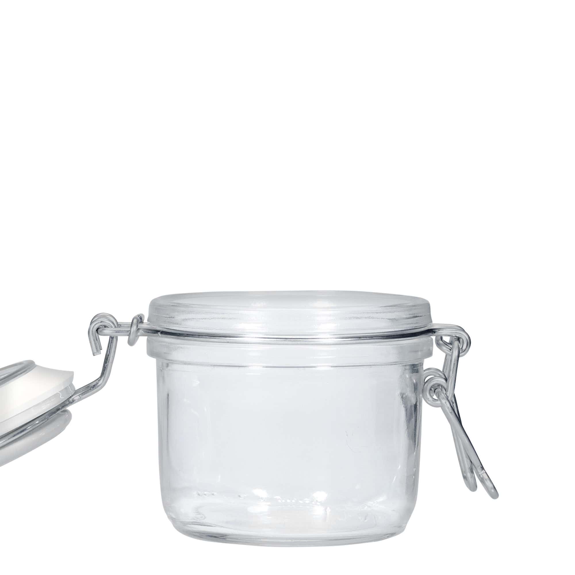 200 ml patenttikorkkilasipurkki 'Fido', sininen, suu: patenttikorkki