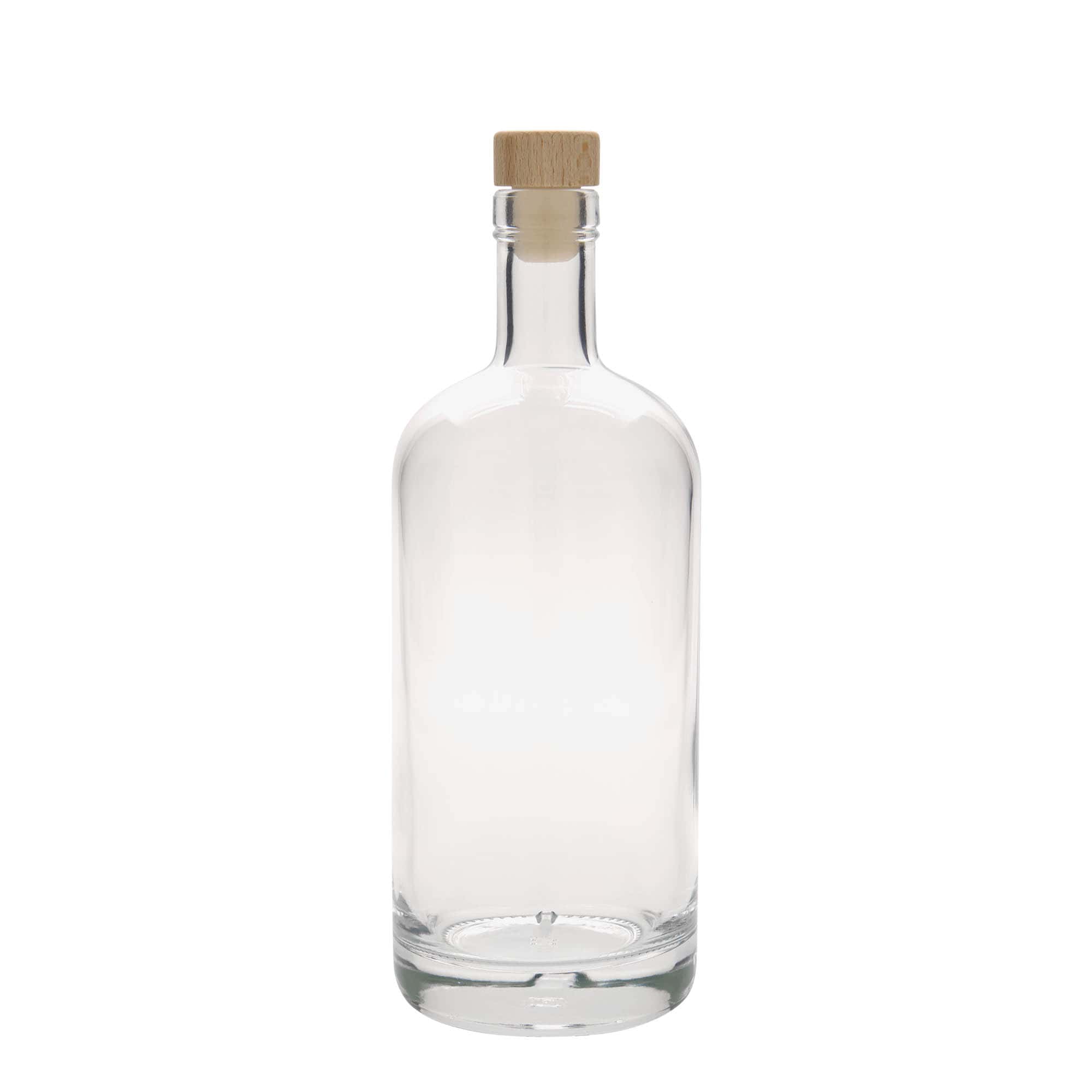 700 ml lasipullo 'Linea Uno', suuaukko: korkki