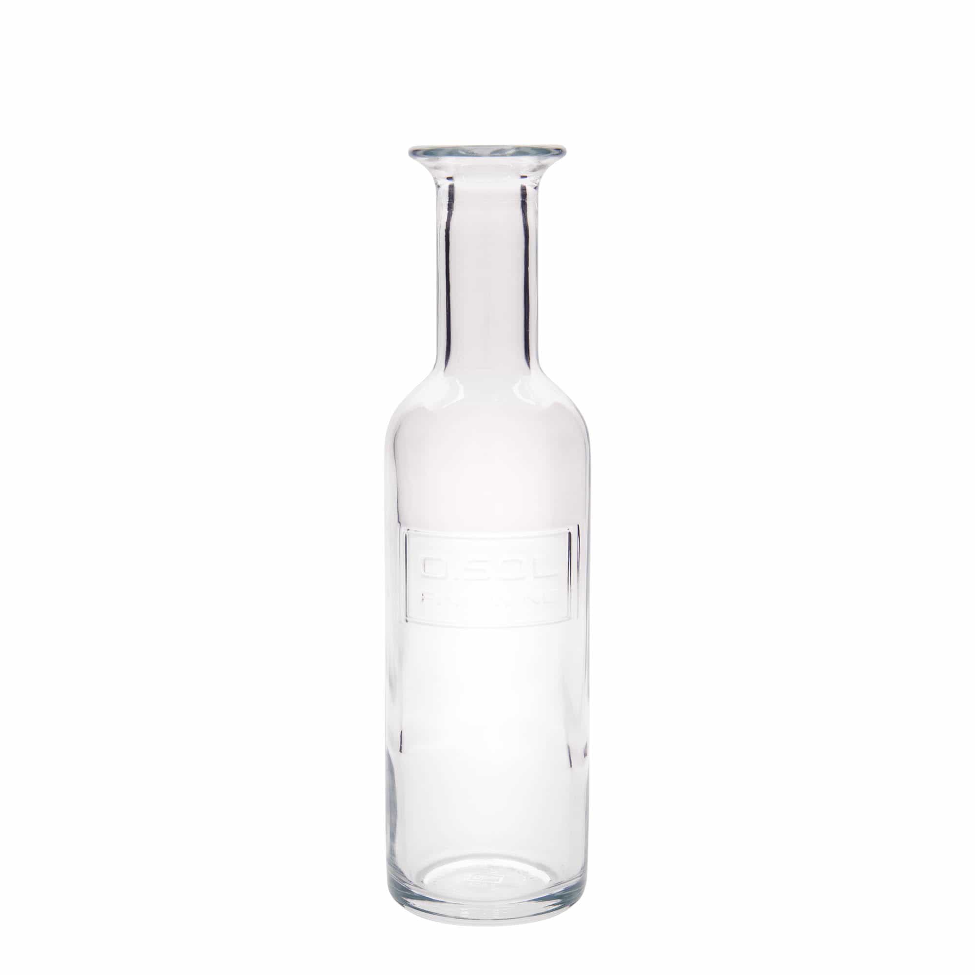 500 ml lasipullo 'Optima Fine Wine', suuaukko: korkki