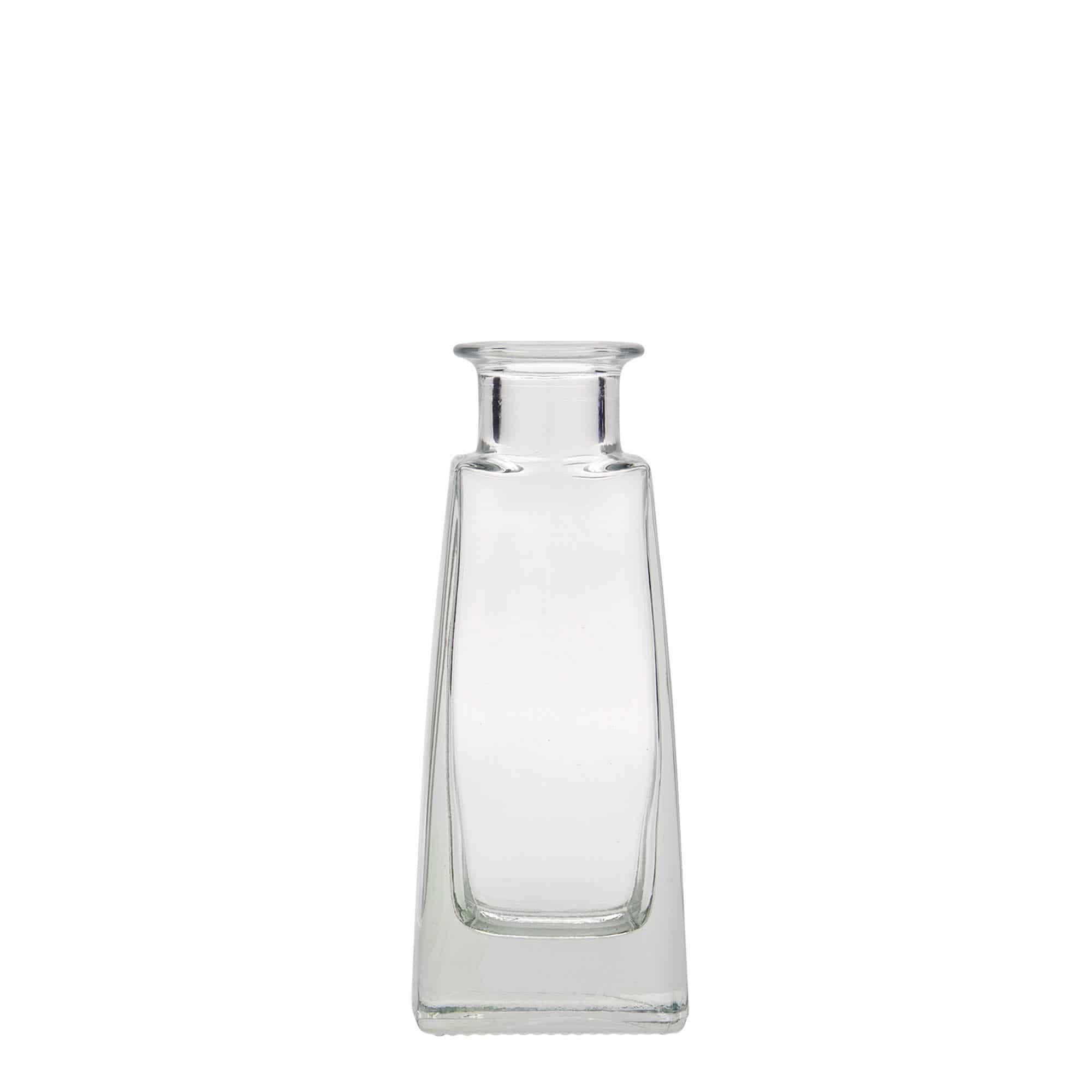 100 ml lasipullo 'Timmy', nelikulm., suu: korkki 100 ml lasipullo 'Timmy', nelikulm., suu: korkki