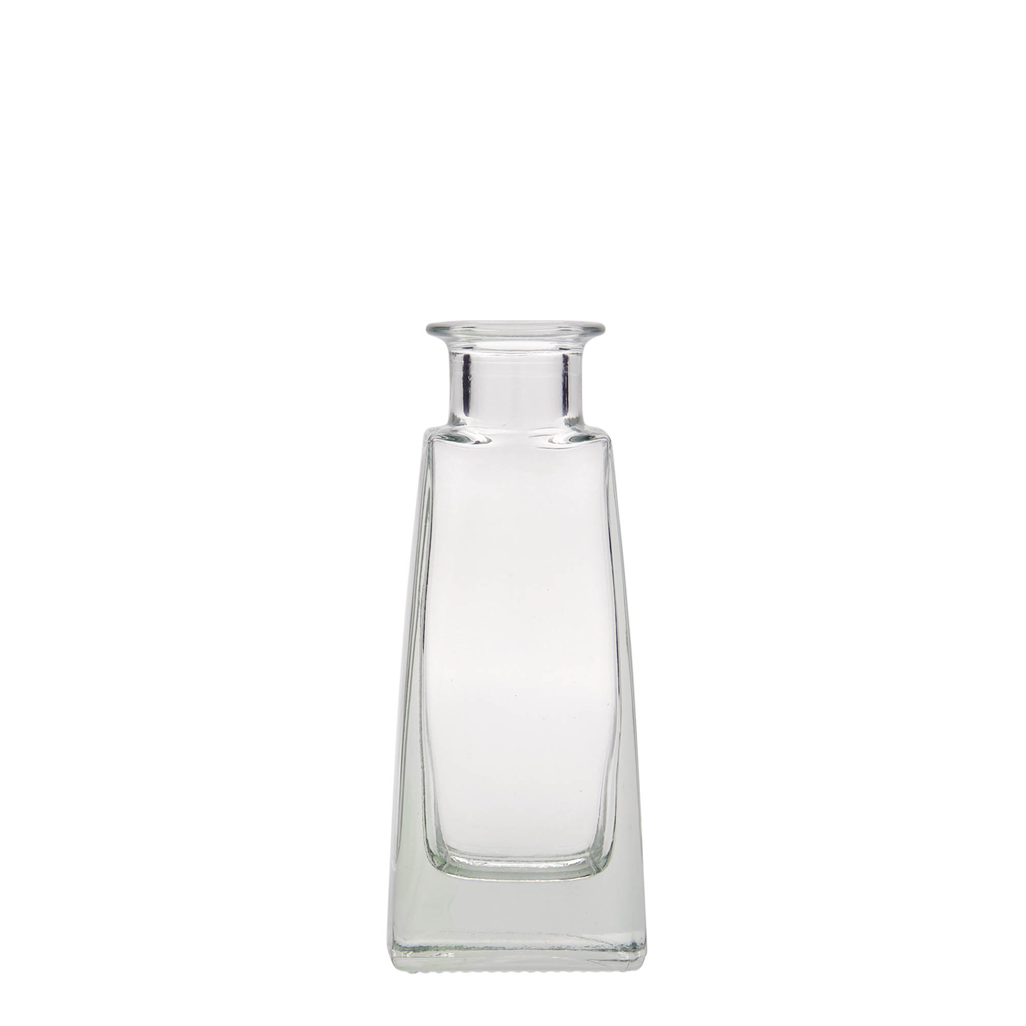 100 ml lasipullo 'Timmy', suorakaiteen muotoinen, suuaukko: korkki 100 ml lasipullo 'Timmy', suorakaiteen muotoinen, suuaukko: korkki