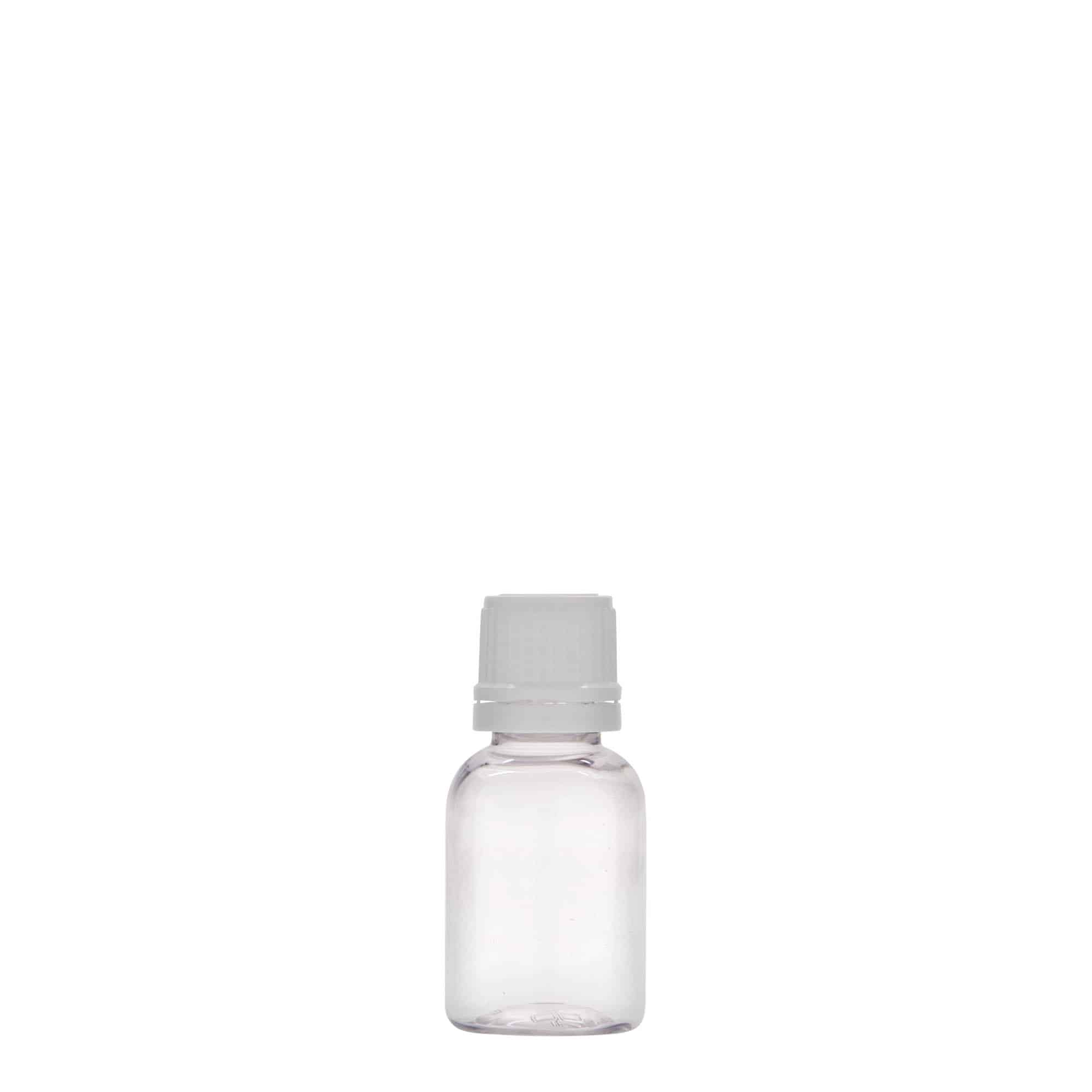20 ml PET-lääkepullo 'Easy Living', muovia, suuaukko: DIN 18