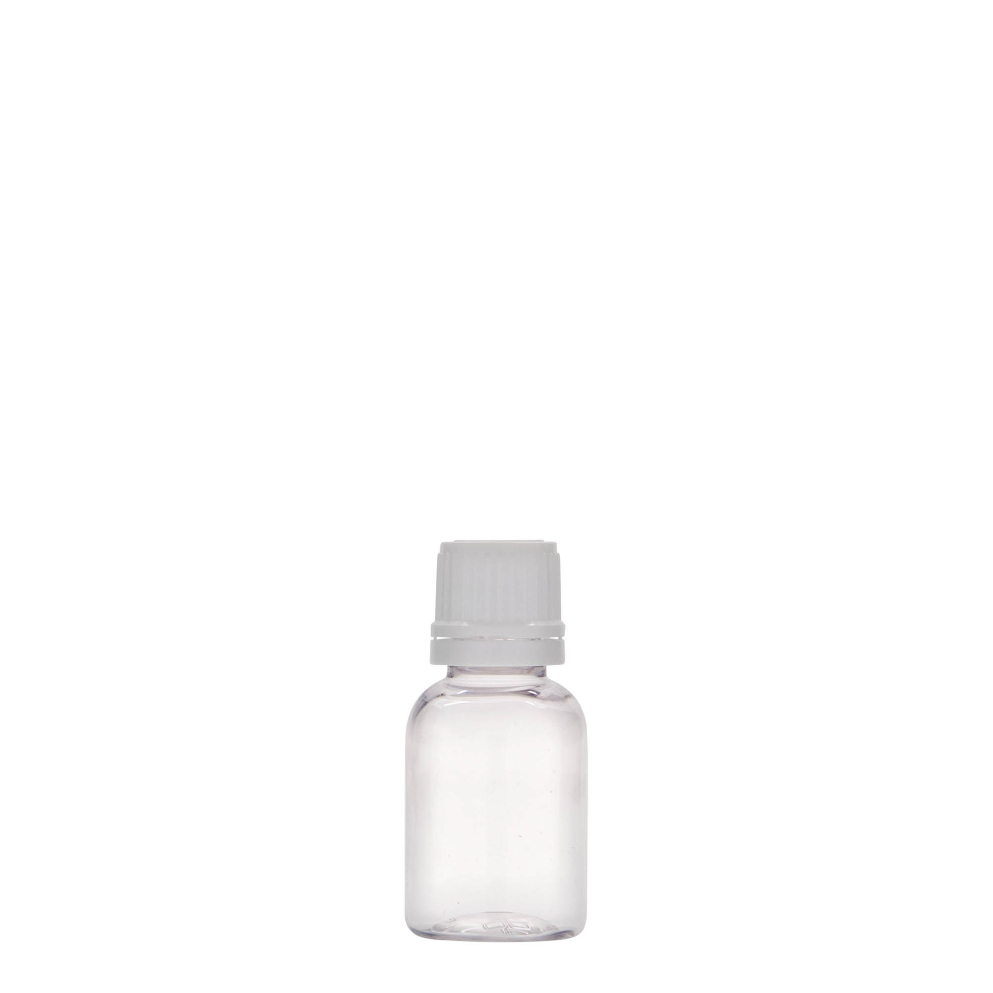 20 ml PET-lääkepullo ”Easy Living”, muovia, suuaukko: DIN 18