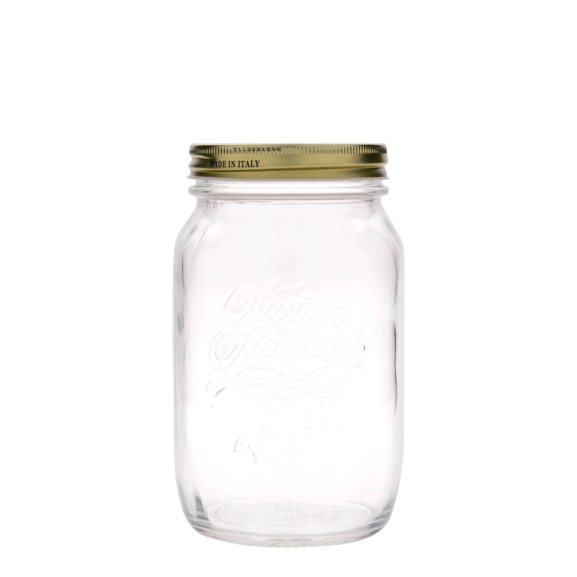 1 000 ml lasi 'Quattro Stagioni', suuaukon tyyppi: kierrekorkki 1 000 ml lasi 'Quattro Stagioni', suuaukon tyyppi: kierrekorkki