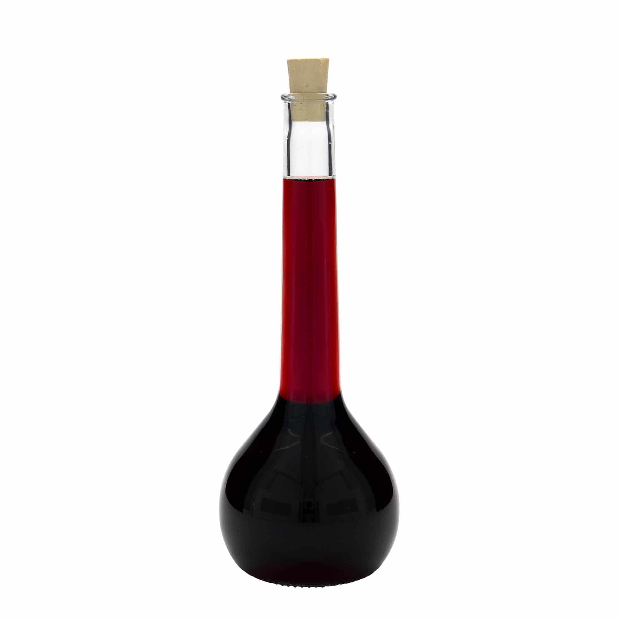 500 ml lasipullo 'Tulipano', suu: korkki