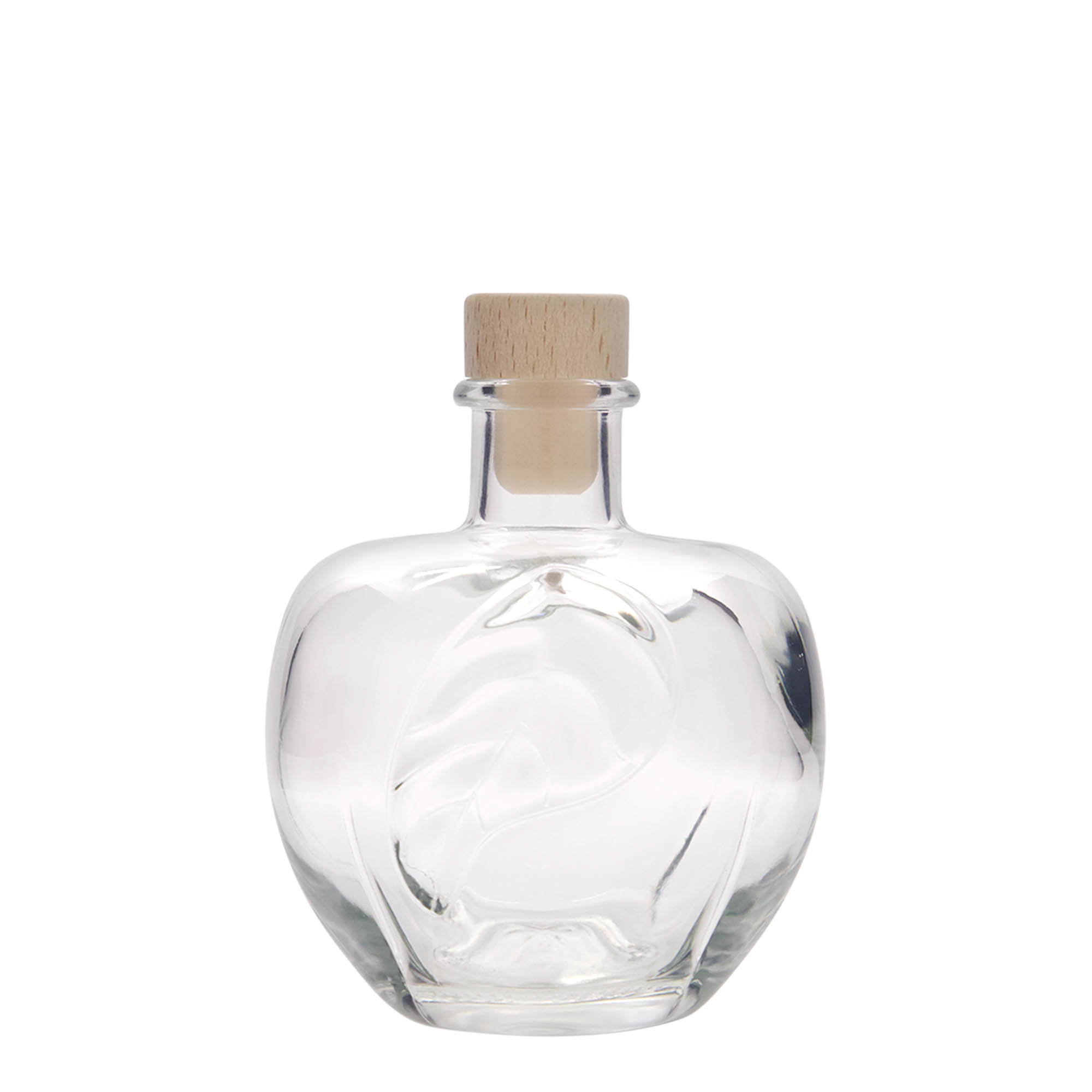 350 ml lasipullo 'Omena', suuaukko: korkki 350 ml lasipullo 'Omena', suuaukko: korkki