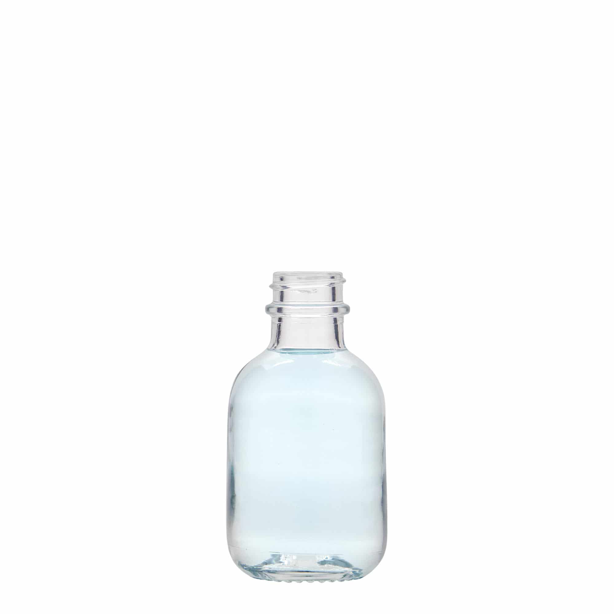 50 ml lasipullo 'Lotto', suuaukko: GPI 22 50 ml lasipullo 'Lotto', suuaukko: GPI 22