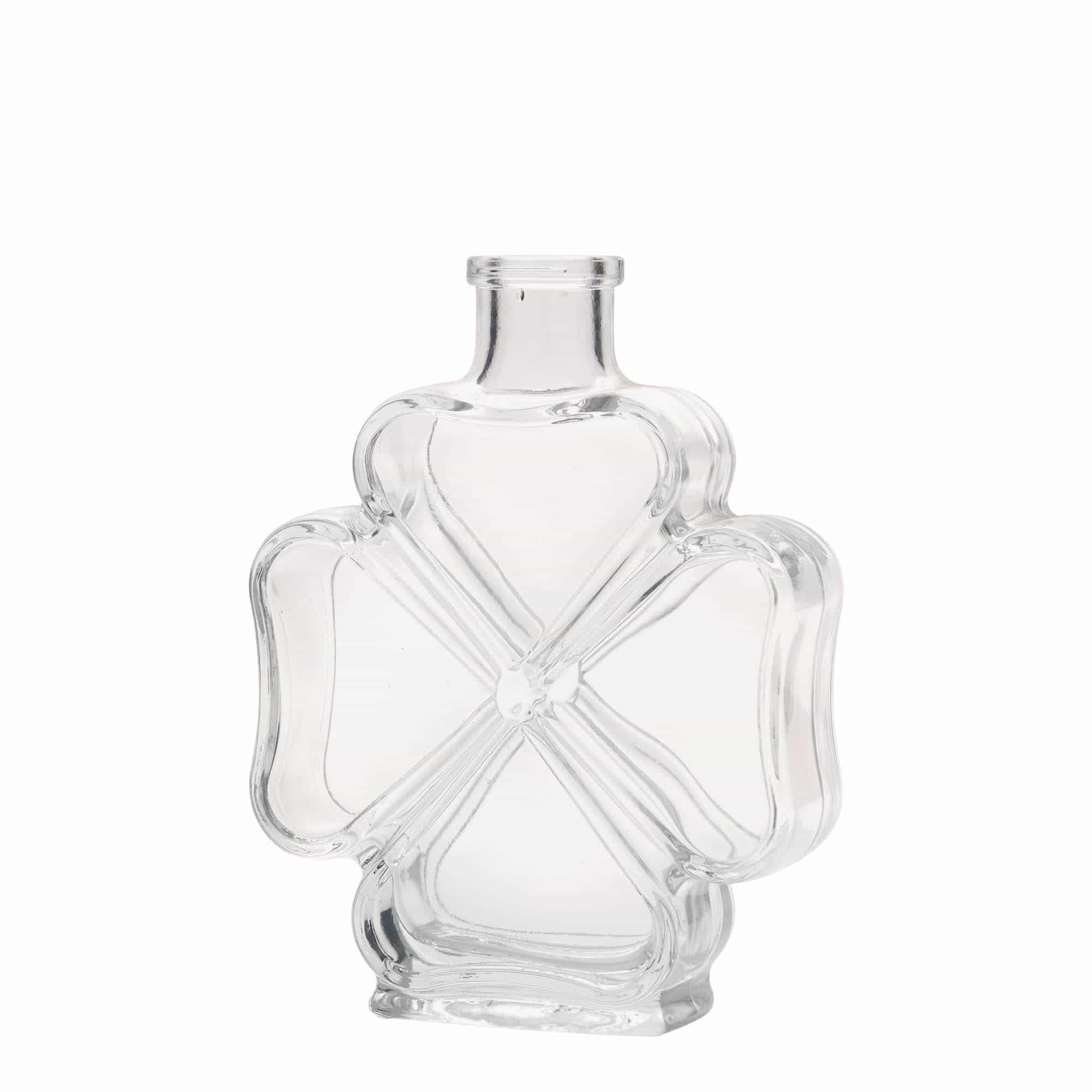 200 ml lasipullo 'Neliapila', suu: korkki