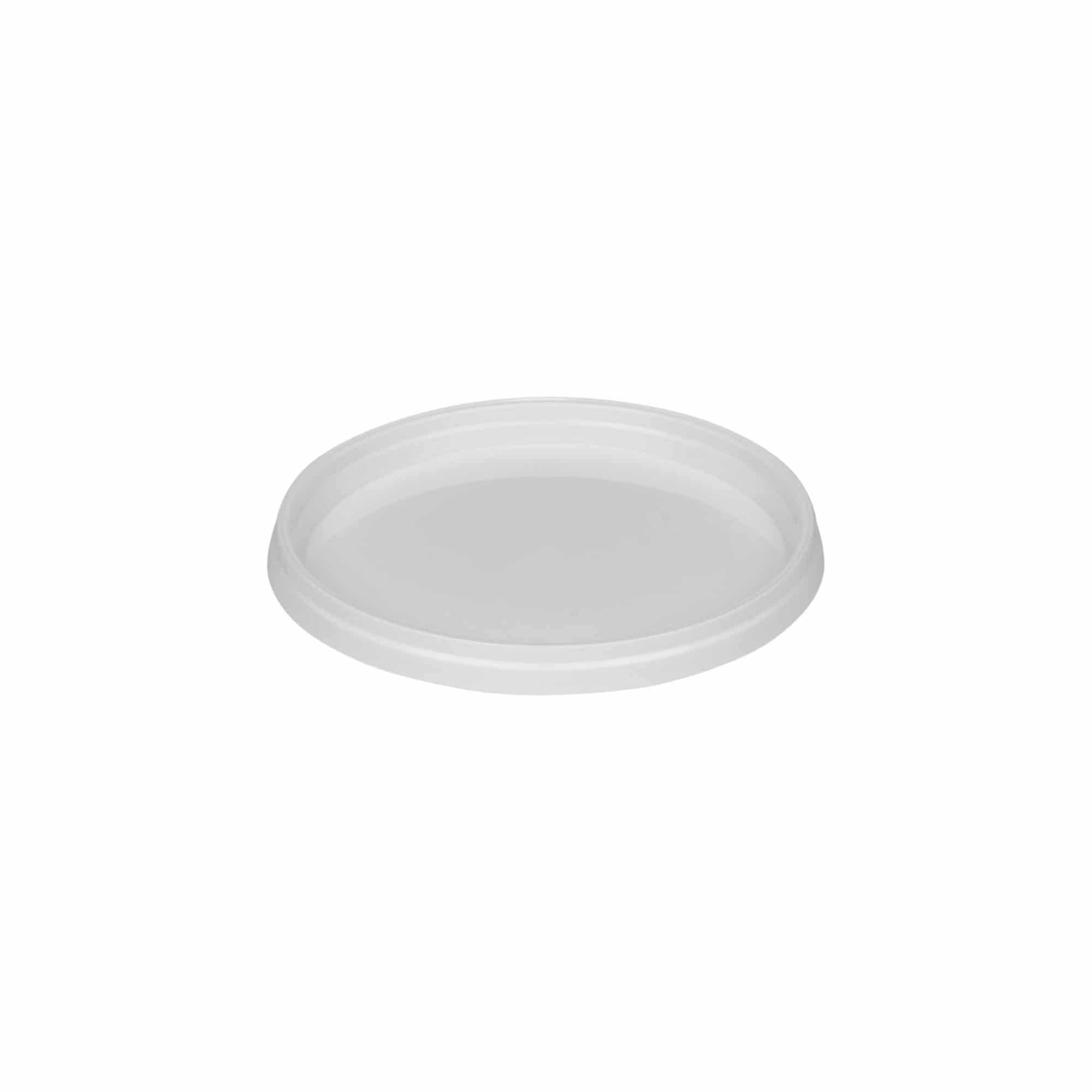 Kansi 0,6 l ämpärille, PP-muovi, valk.