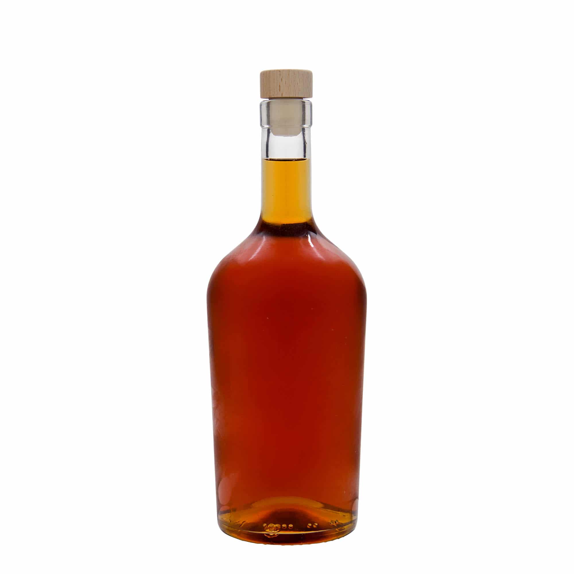 700 ml lasipullo 'Margarethe', suu: korkki