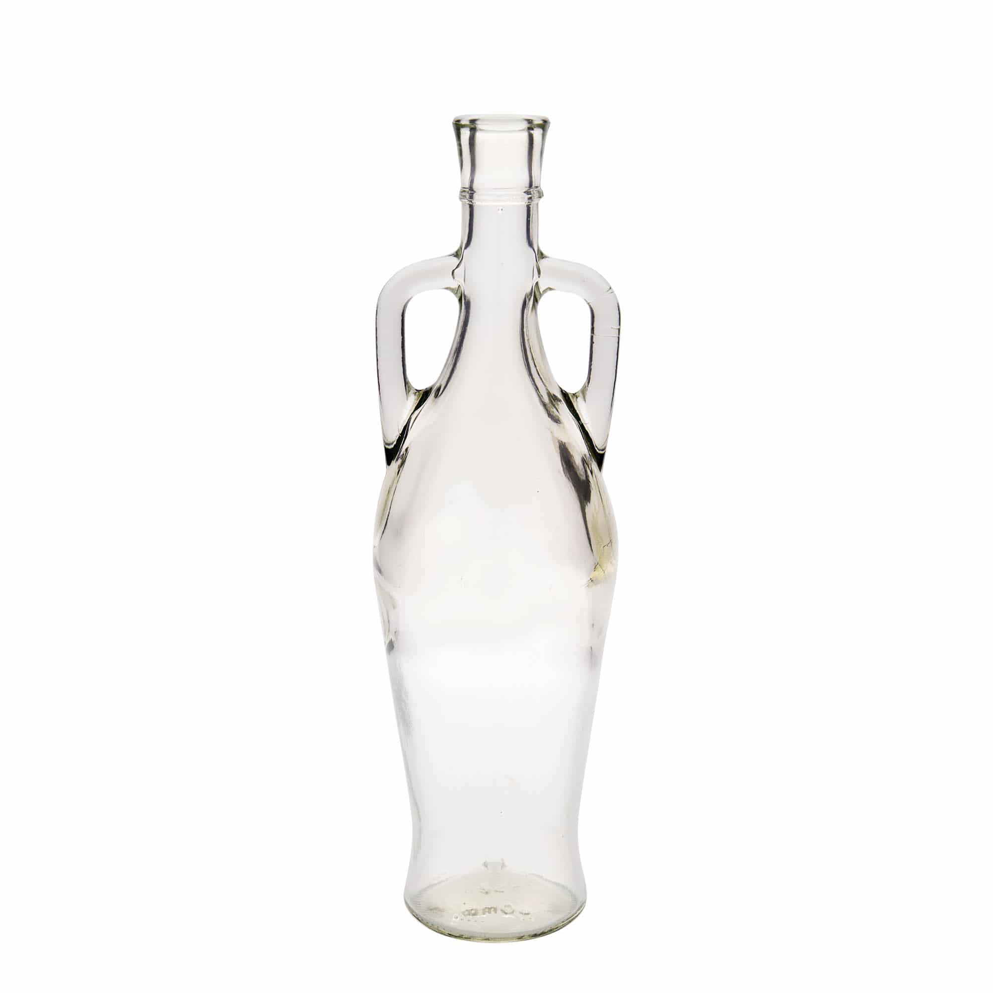 750 ml lasipullo 'Amfora', suuaukko: korkki
