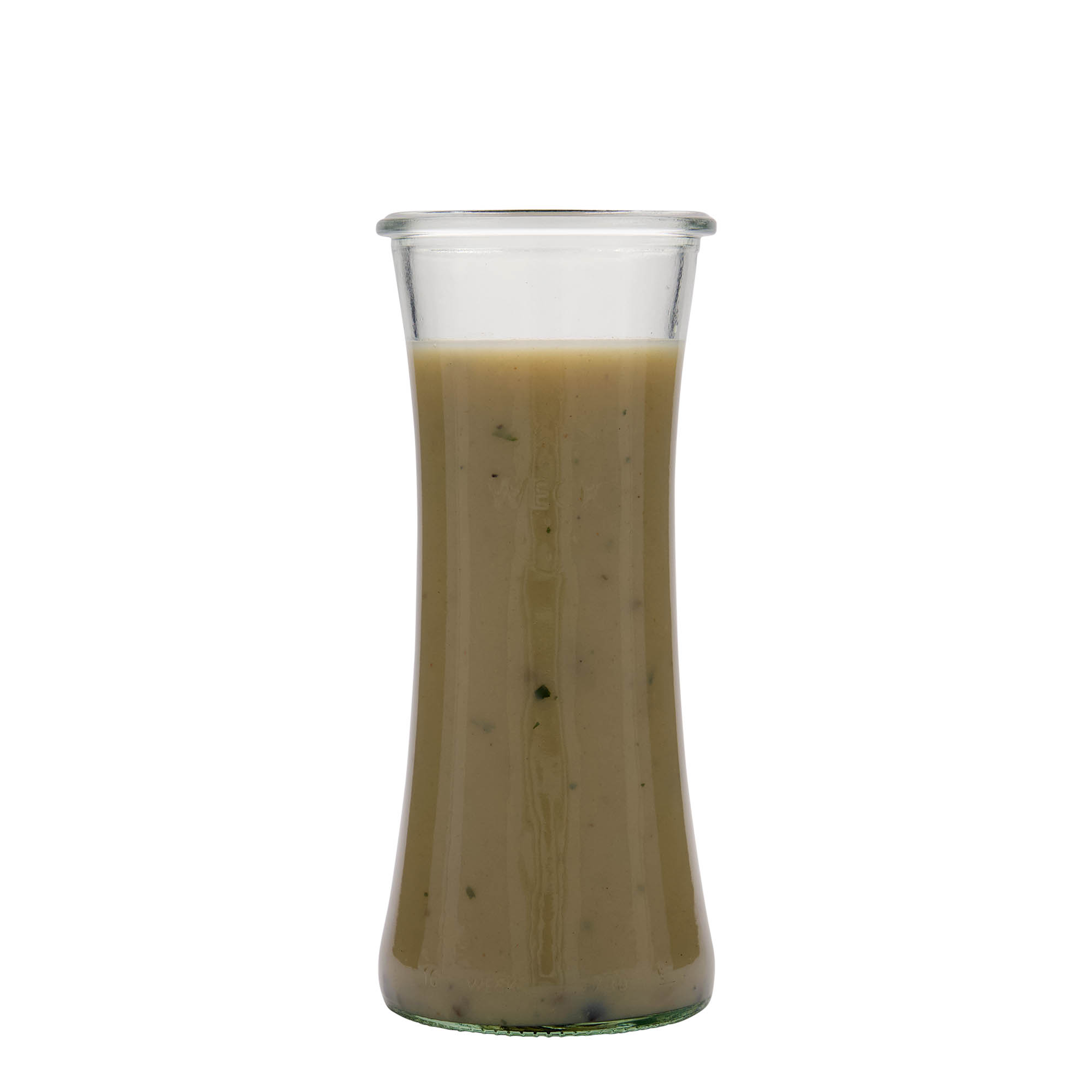 730 ml WECK-herkkulasi, suuaukko: pyöreä reuna