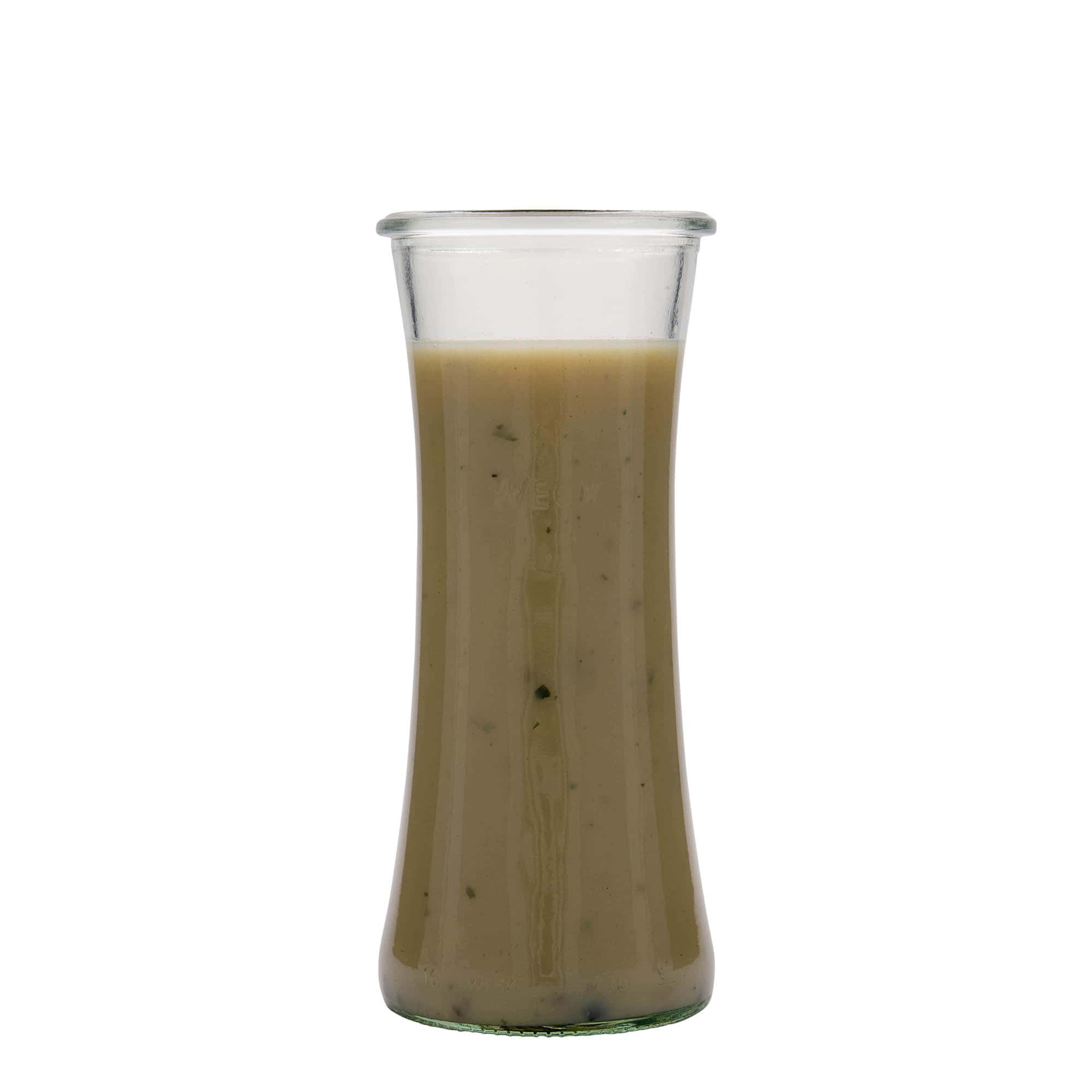 730 ml WECK-herkkulasi, suuaukko: pyöreä reuna
