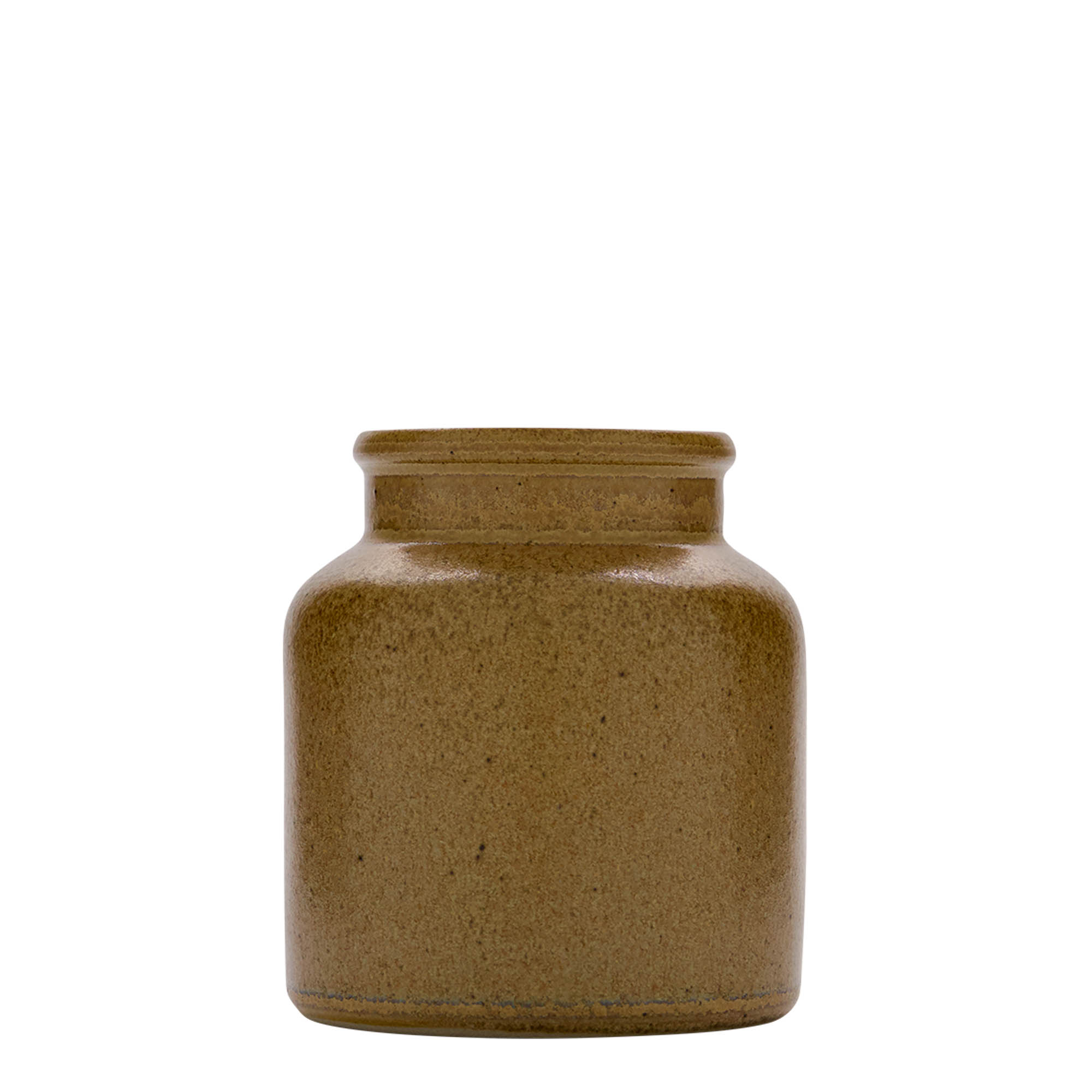270 ml saviastiapurkki, keramiikka, ruskea-kristalli, suuaukko: käännettävä kansi 270 ml saviastiapurkki, keramiikka, ruskea-kristalli, suuaukko: käännettävä kansi