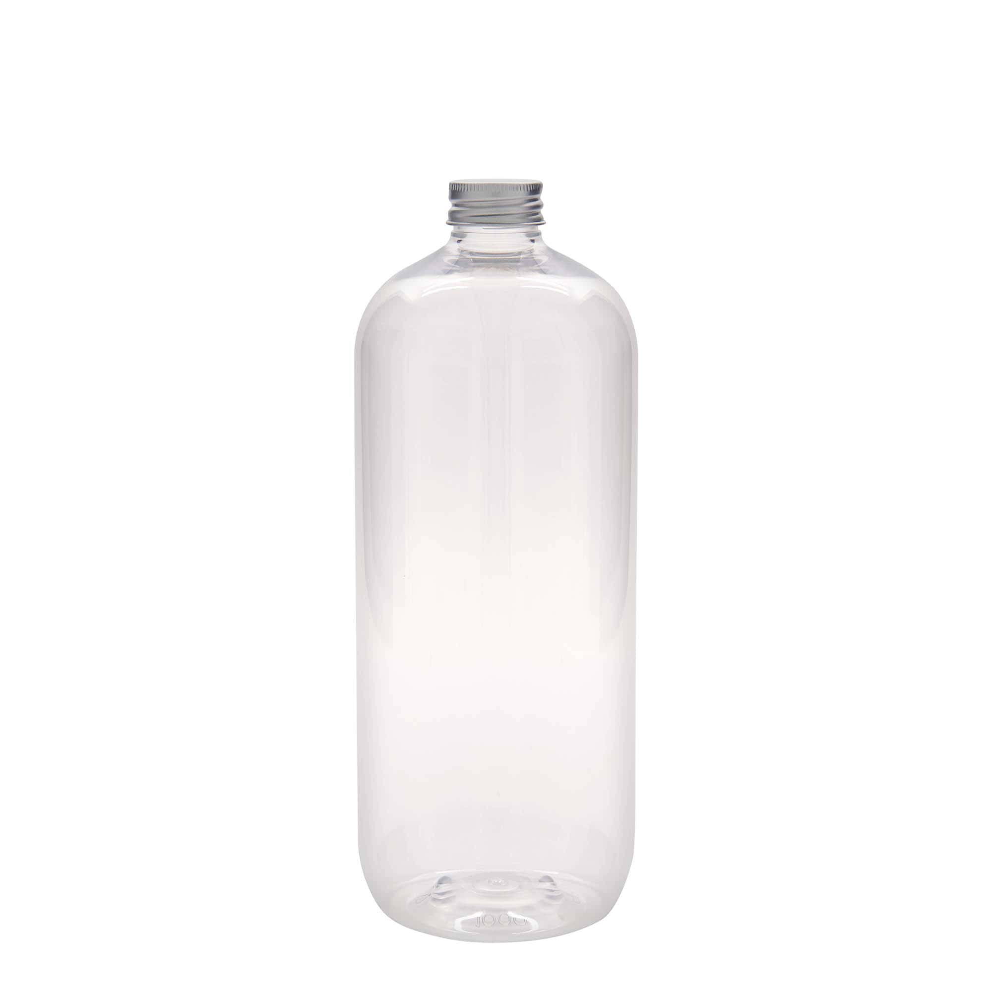 1000 ml PET-pullo 'Boston', muovi, suu: GPI 28/410