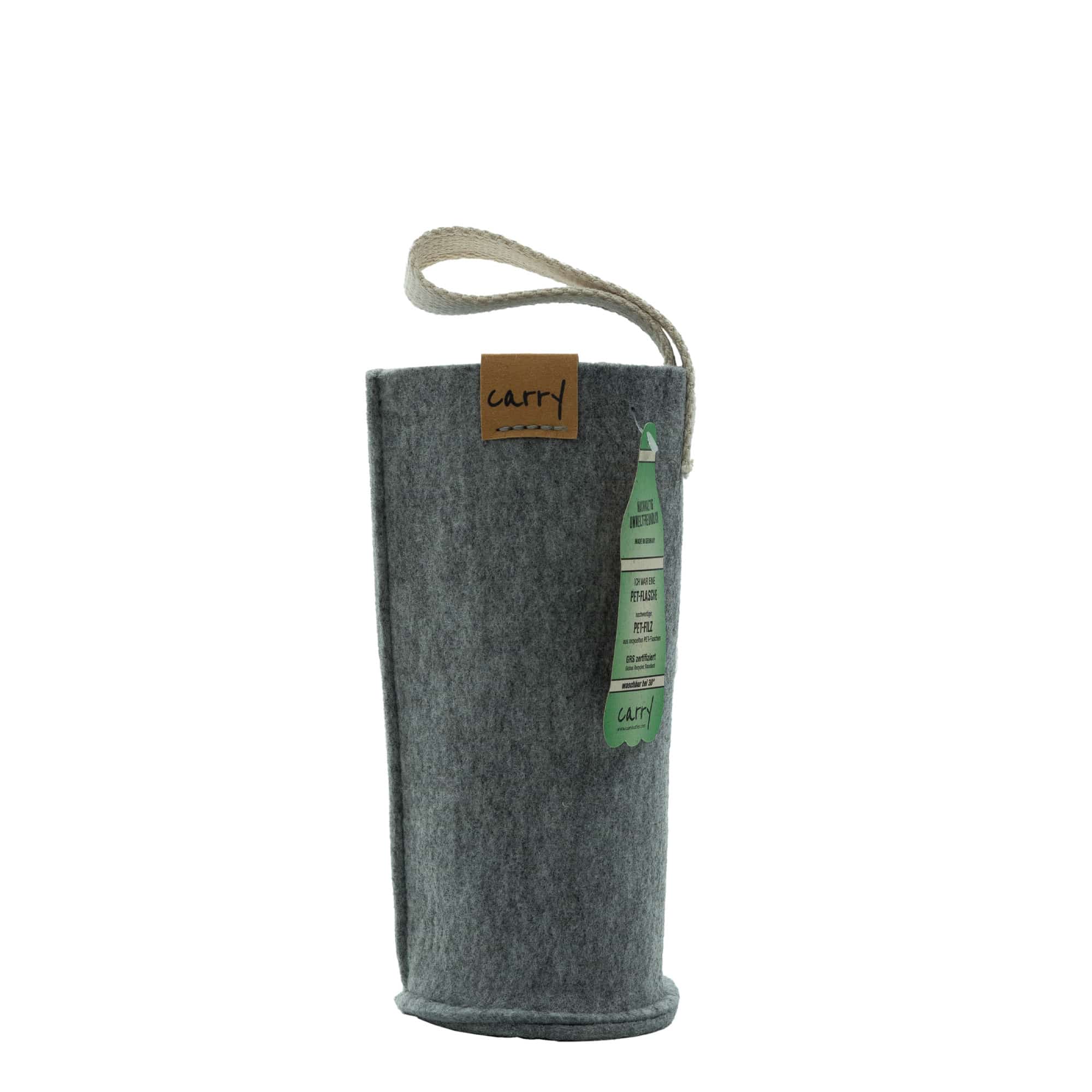 CARRY-hiha, tekstiili, harmaa