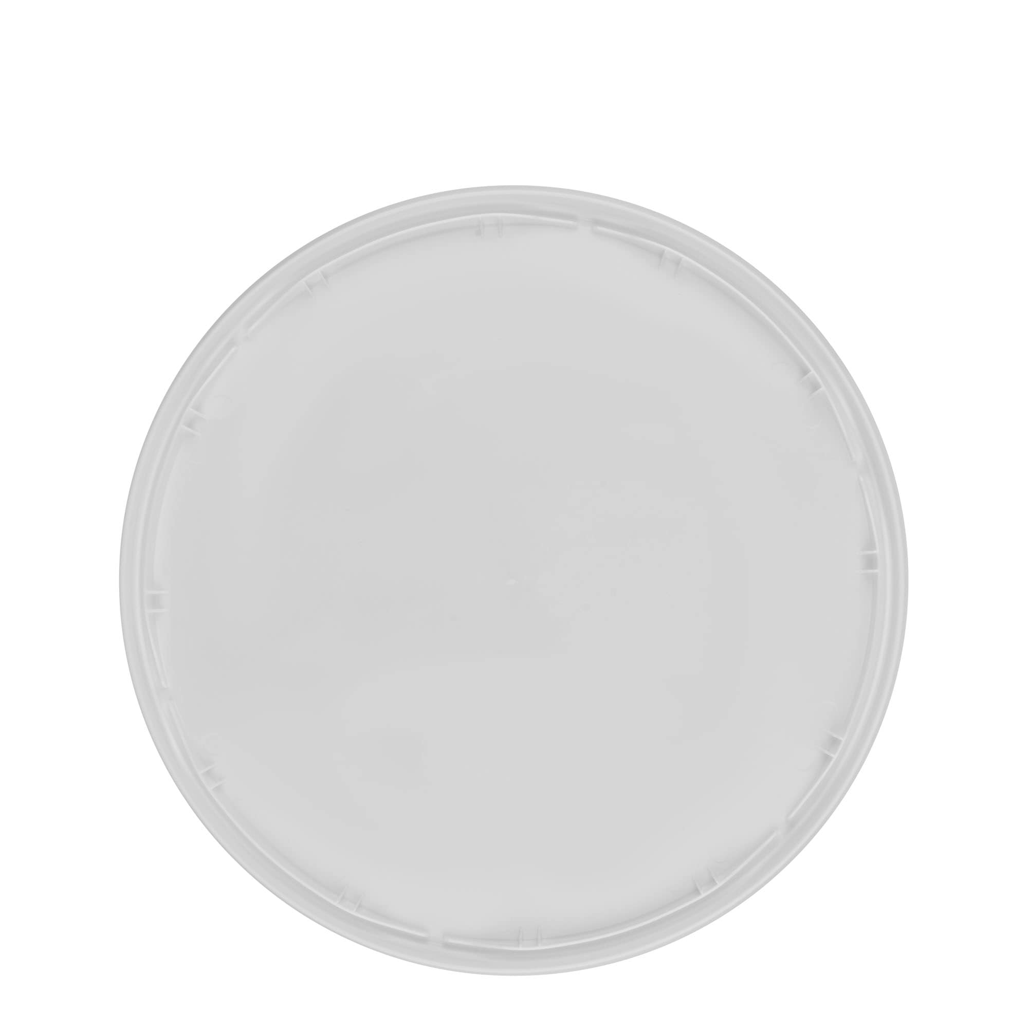 Kansi 20 l ämpärille, PP-muovi, valk.