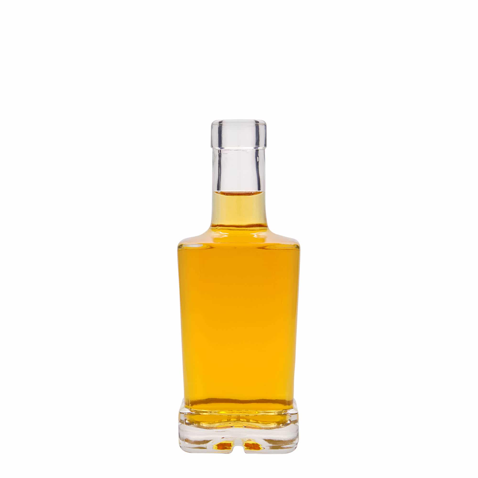 250 ml lasipullo 'Rene', neliömäinen, suuaukko: korkki