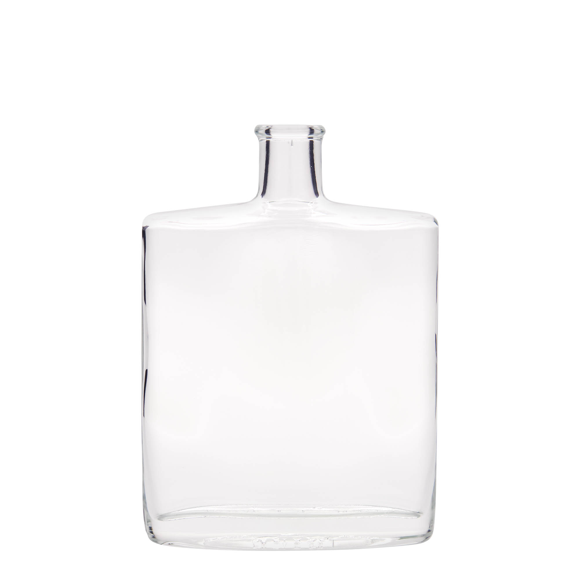 500 ml lasipullo 'Zorbas', soikea, suuaukko: korkki