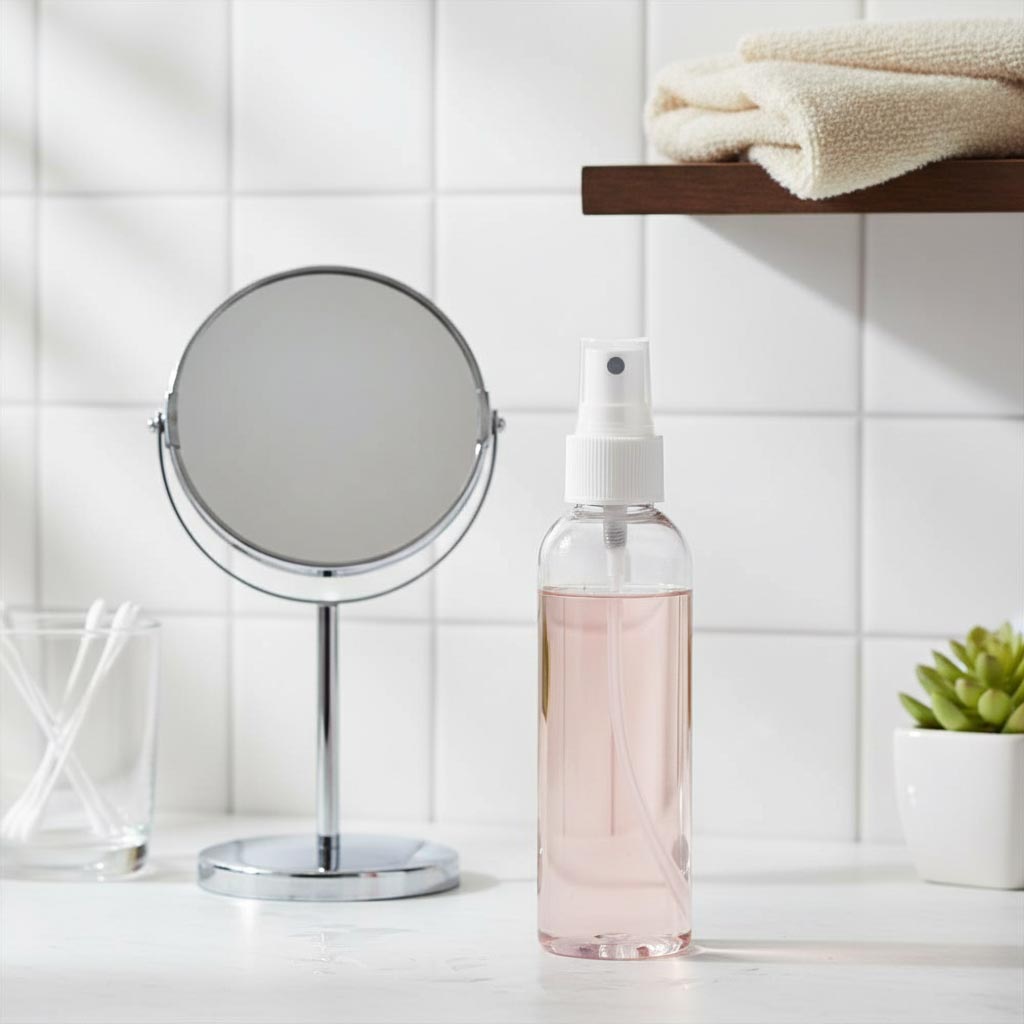 Ruuvikorkki sumutin, PP-muovia, valkoinen, suulle: 20/410